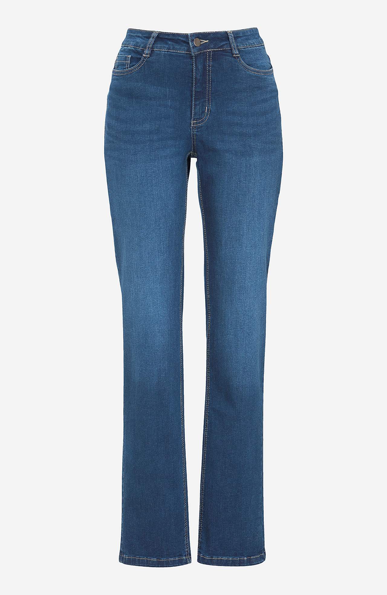 Stretch-Jeans mit gerades Bein - drei Längen