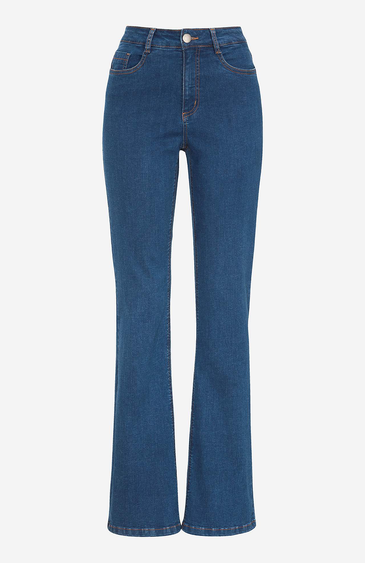 Sanft ausgestellte Jeans Nikita