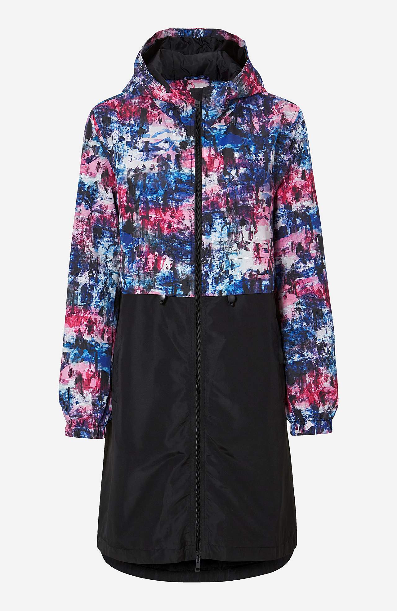 Gemusterter Windbreaker