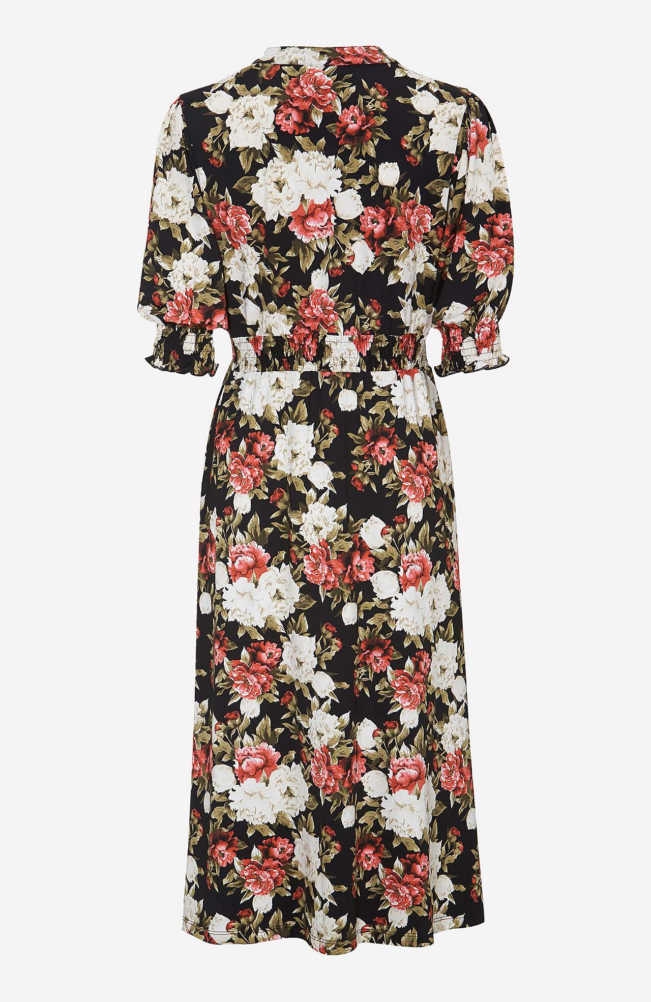 Gemustertes Jerseykleid