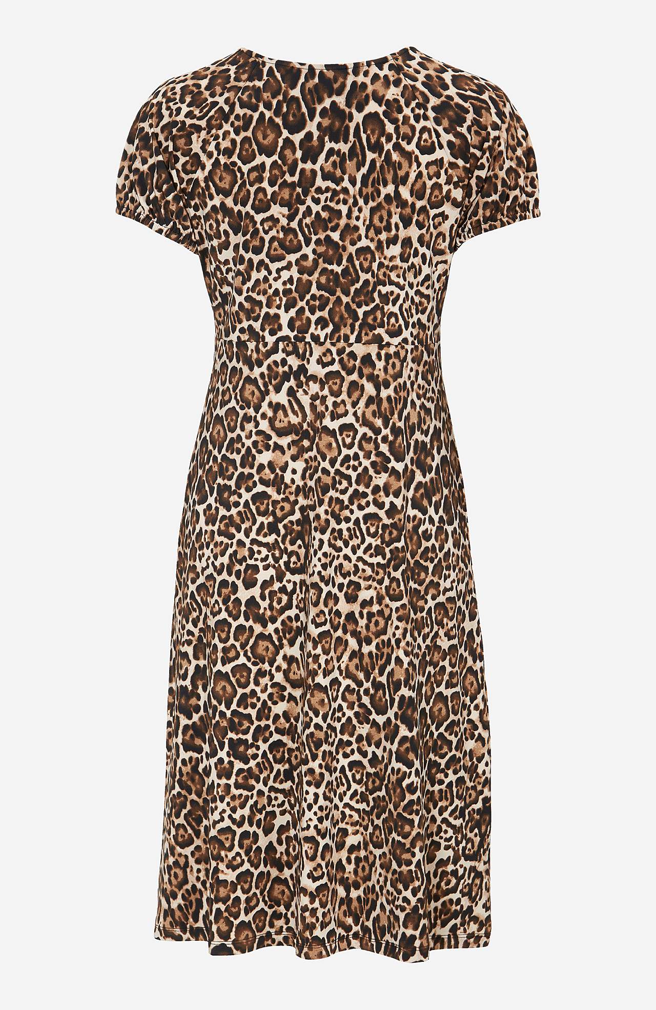 Gemustertes Jerseykleid