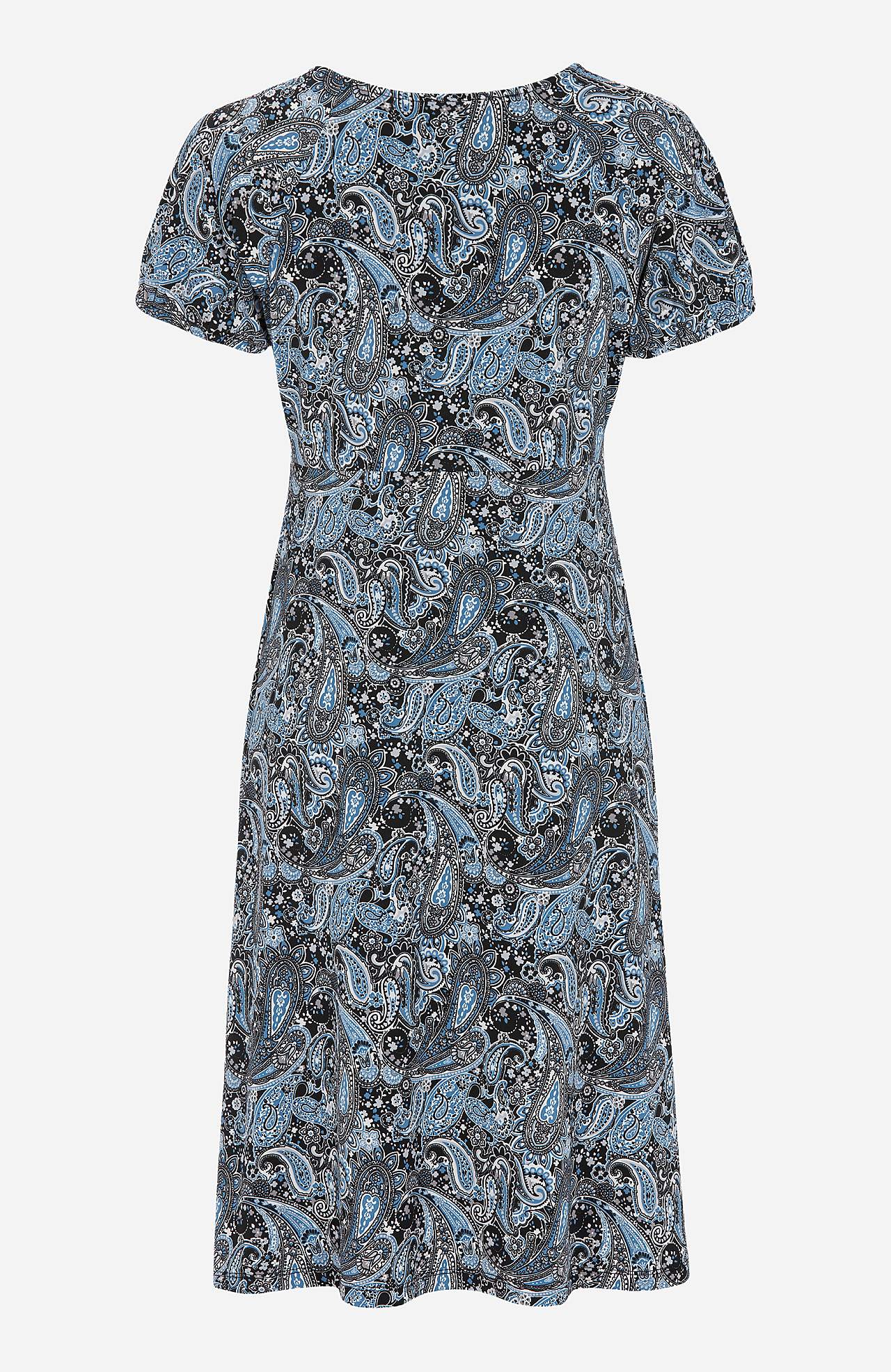 Gemustertes Jerseykleid