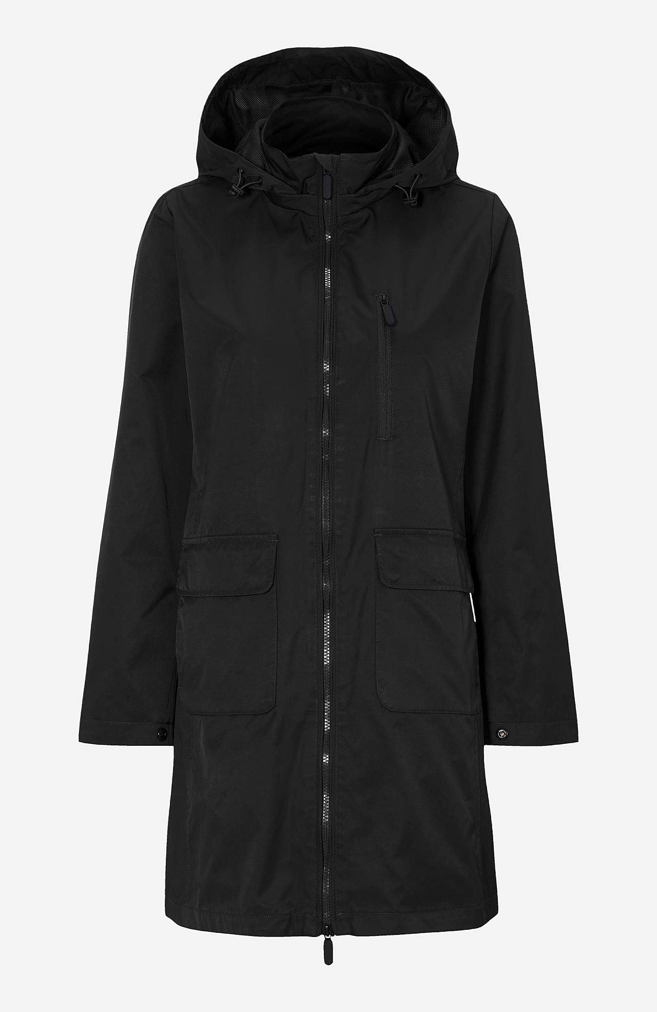Langer Windbreaker
