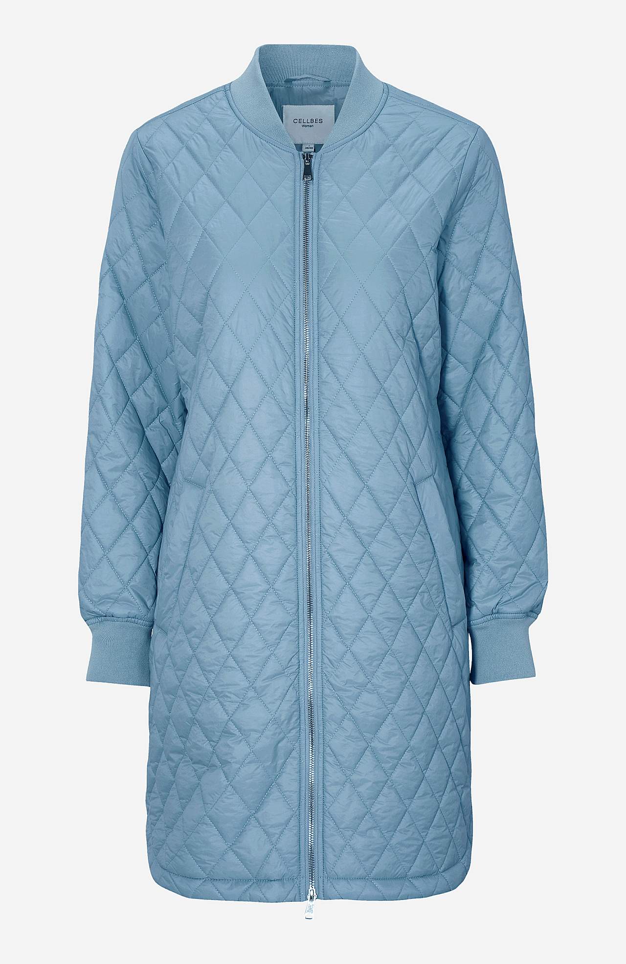 Lange, gesteppte Jacke Elena