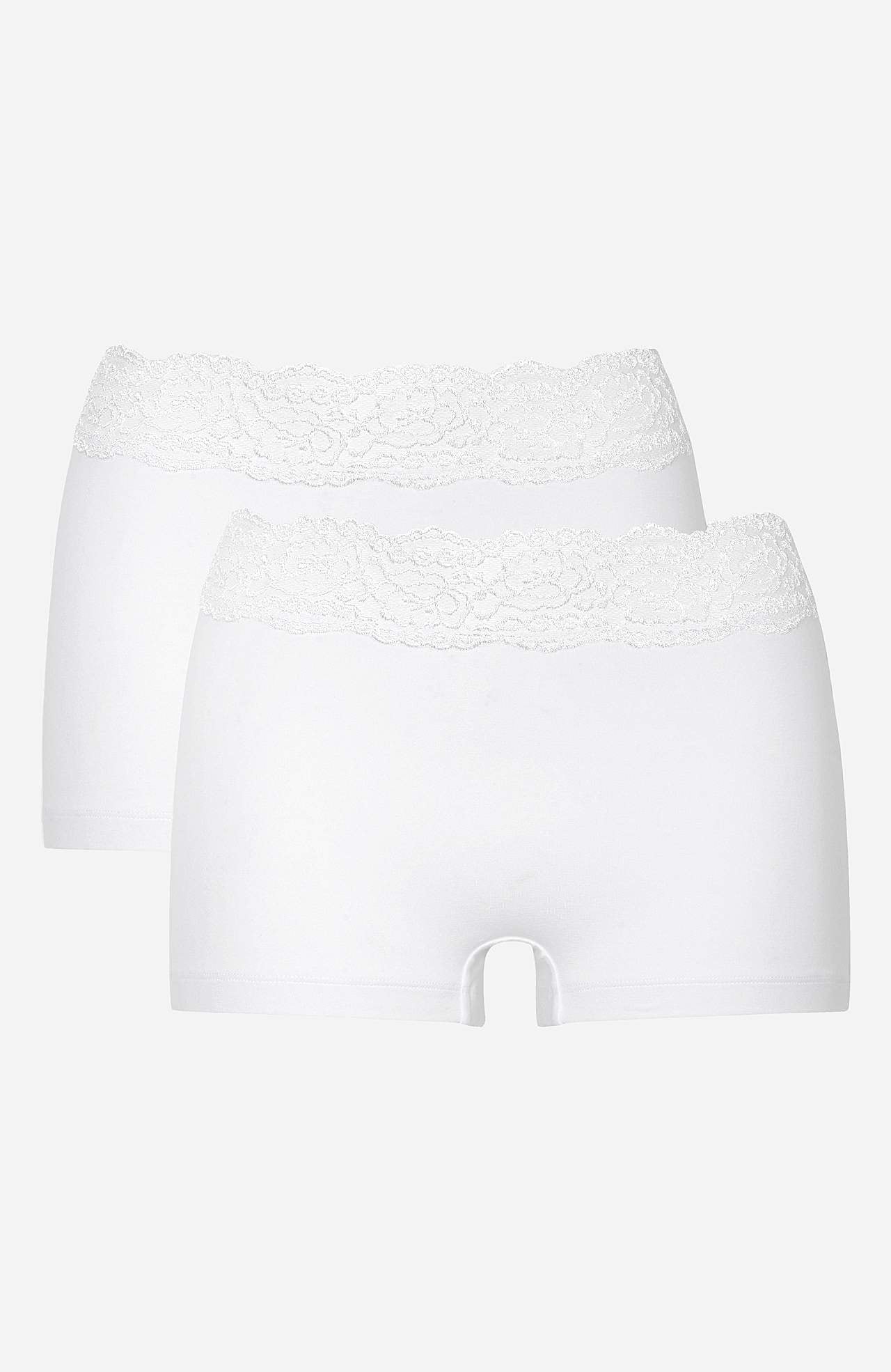 Boxershorts mit Spitze 2er-Pack