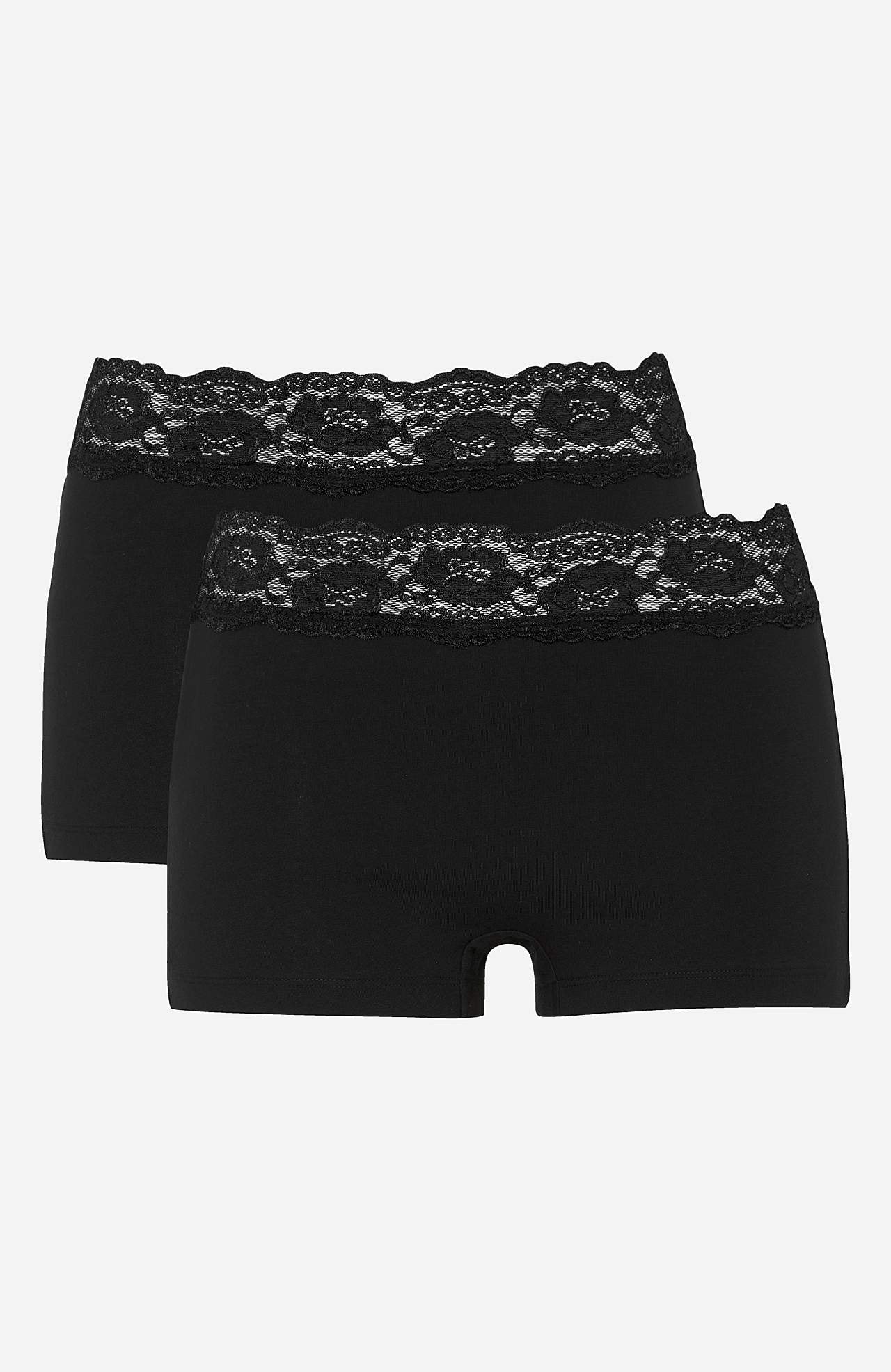 Boxershorts mit Spitze Julia 2er-Pack