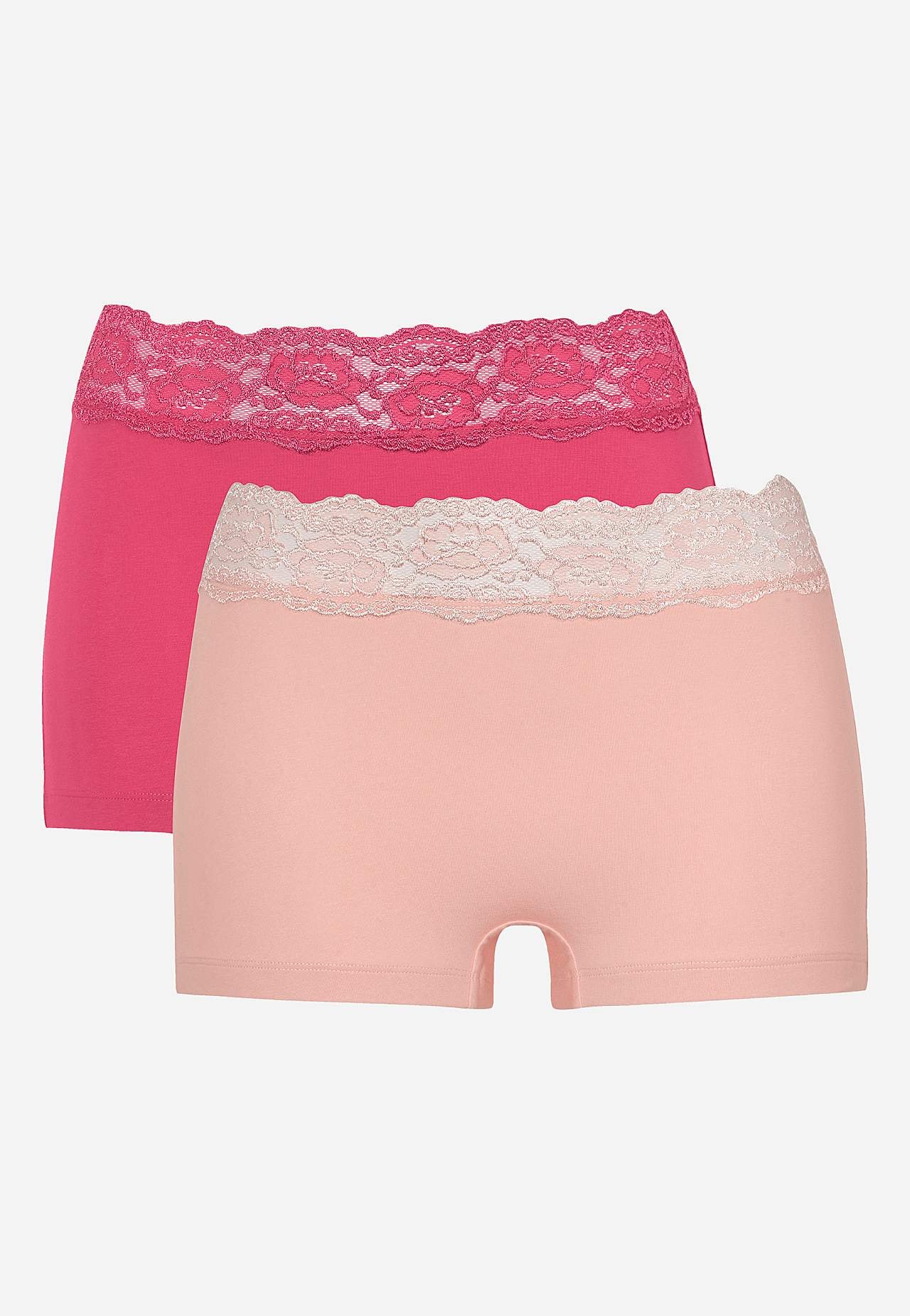 Boxershorts mit Spitze Julia 2er-Pack