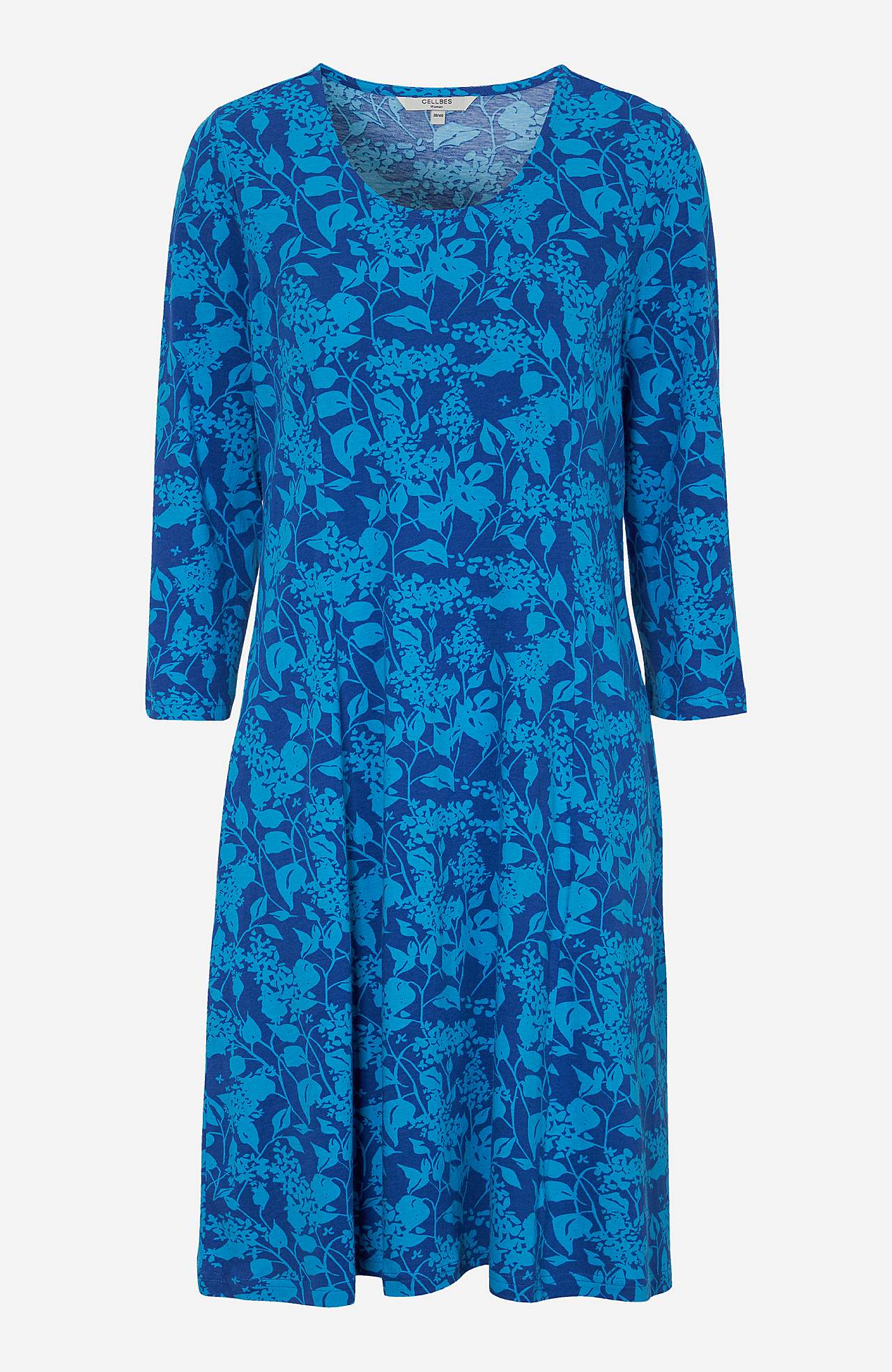 Gemustertes Jerseykleid Amelie