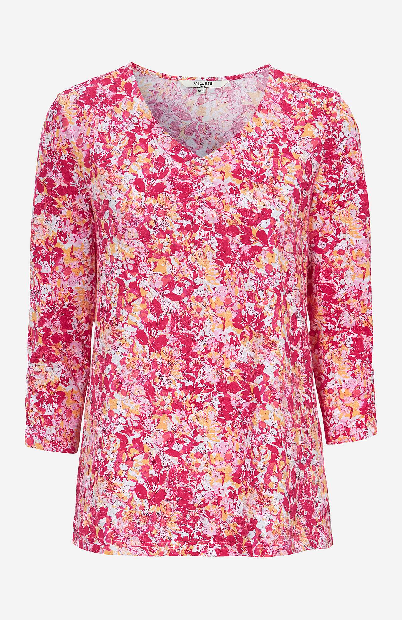 Blumiges Jersey-Top