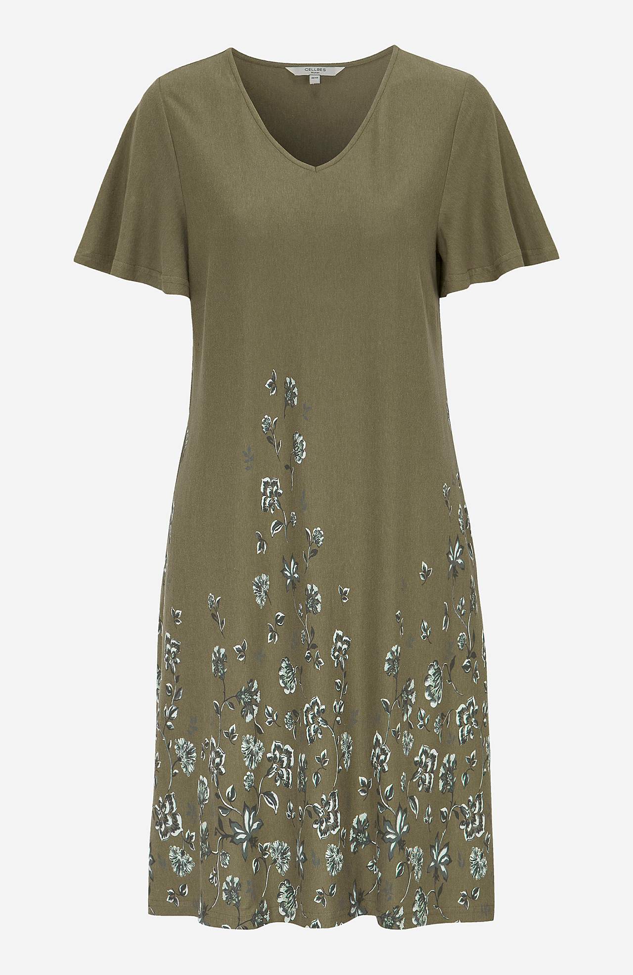 Jerseykleid in A-Form