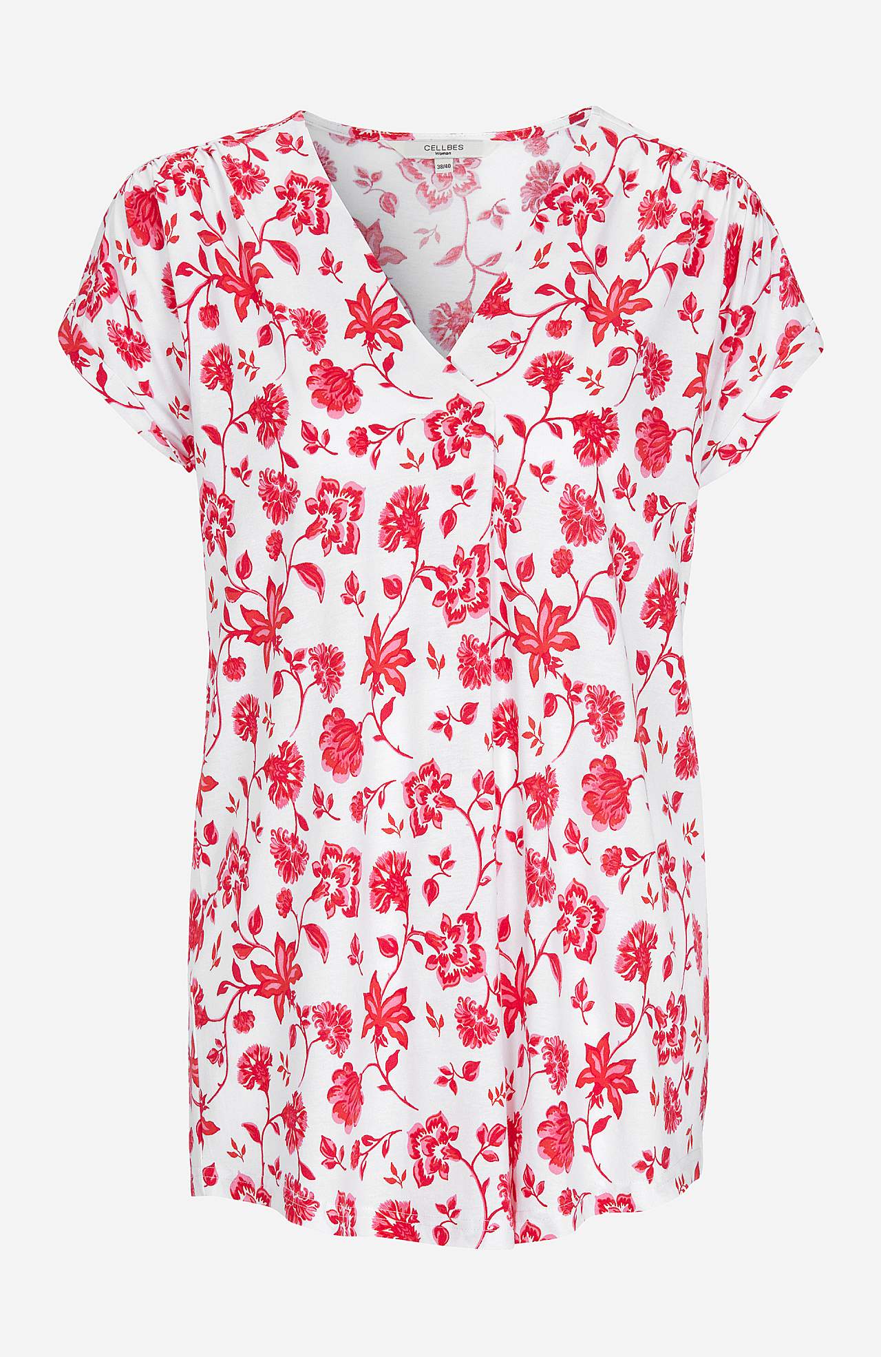 Kurzärmlige Jersey-Tunika