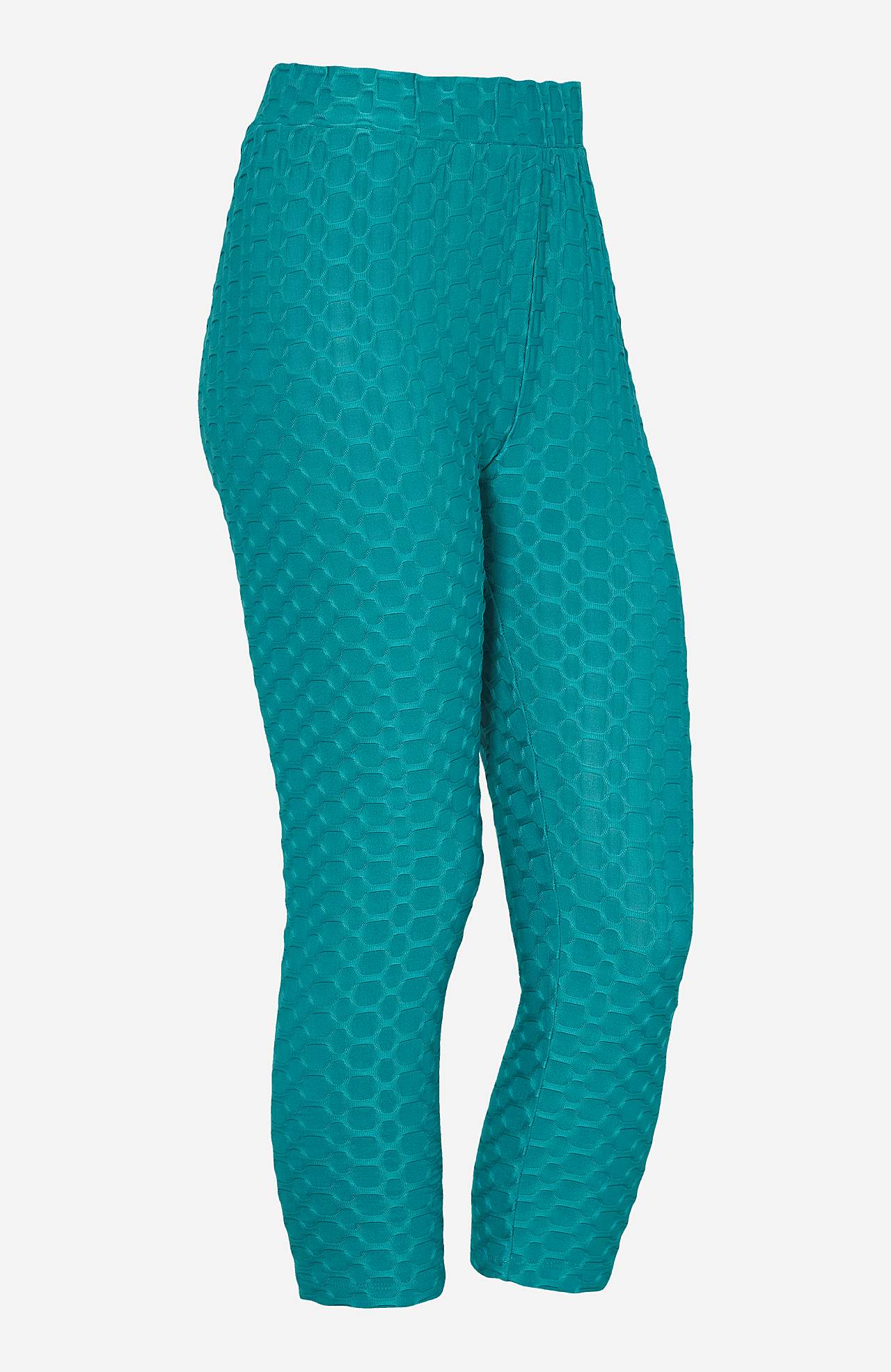 Capri-Leggings mit Strukturmuster
