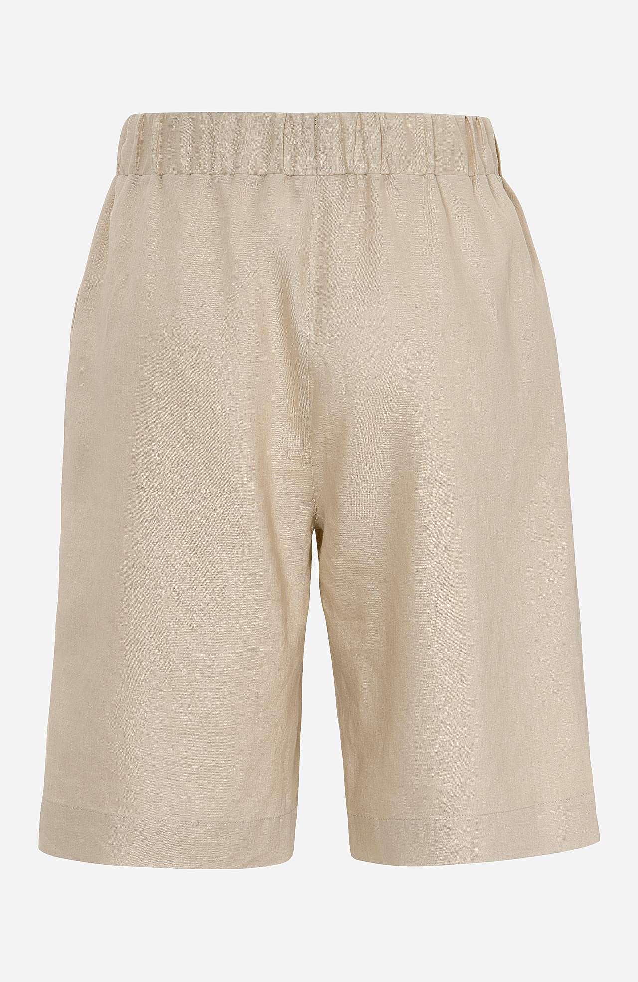 Leinenshorts Premium mit Gummiband in der Taille