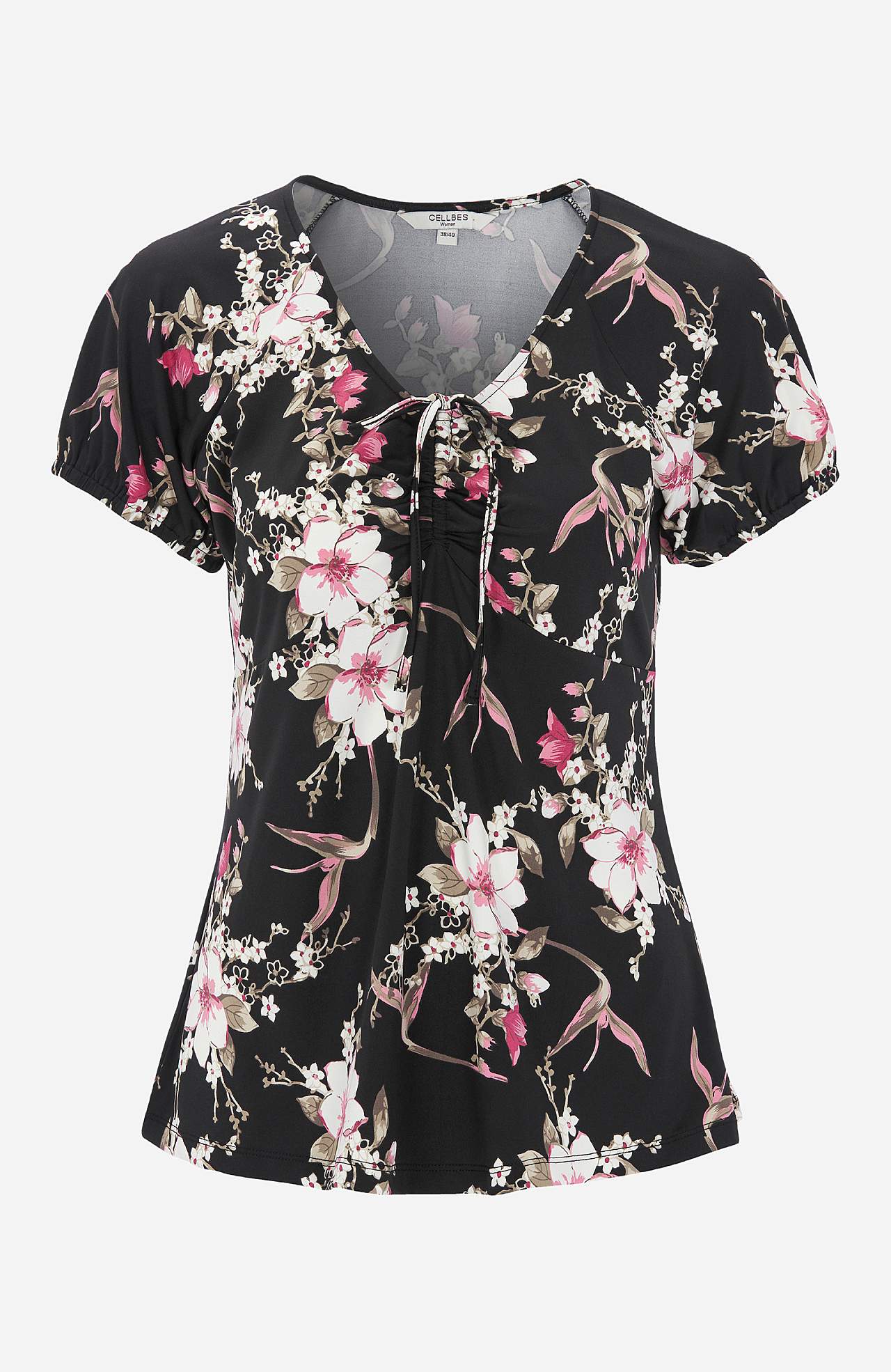 Gemustertes Jersey-Top