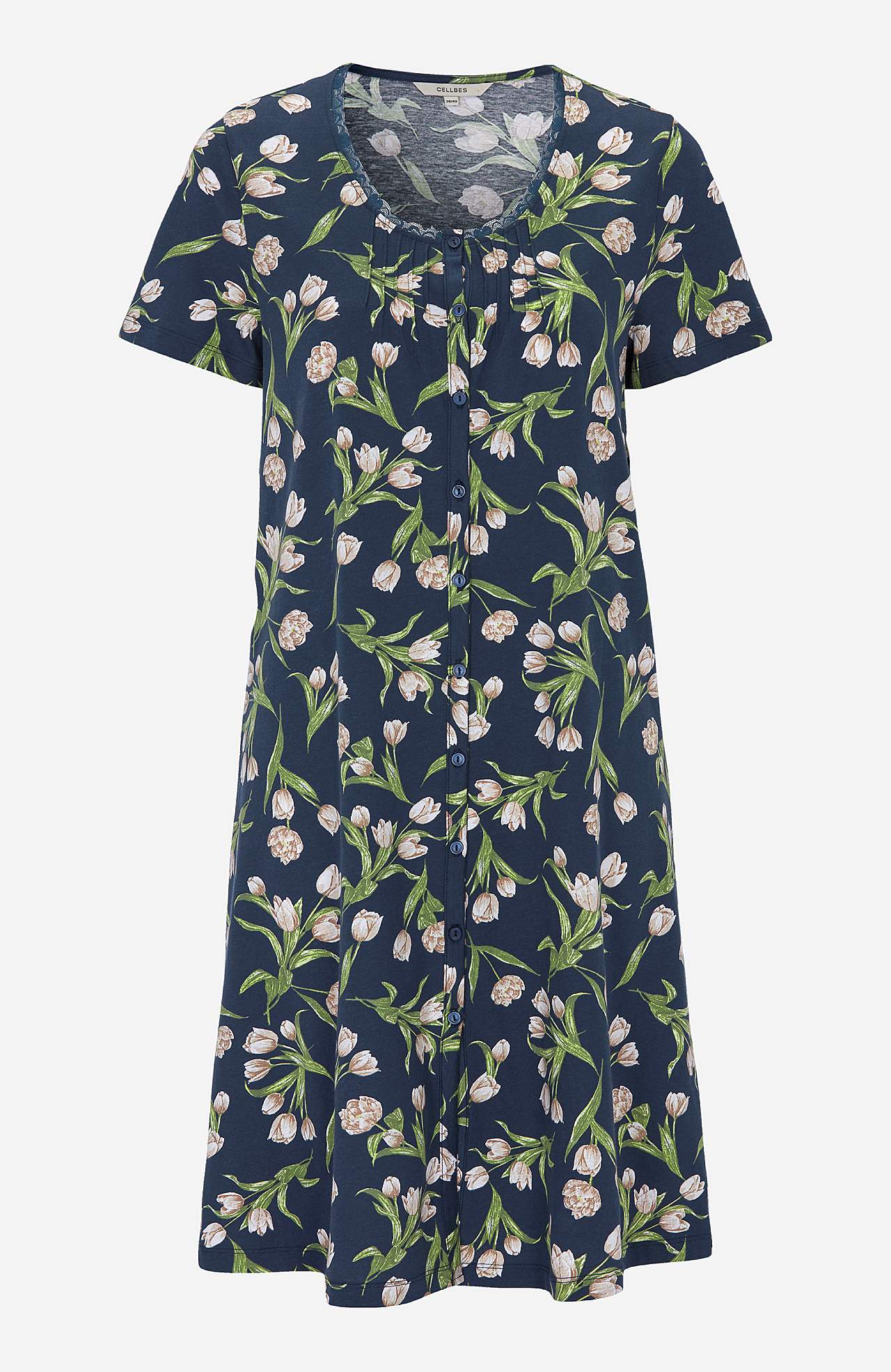 Blumiges Nachtkleid Hulda