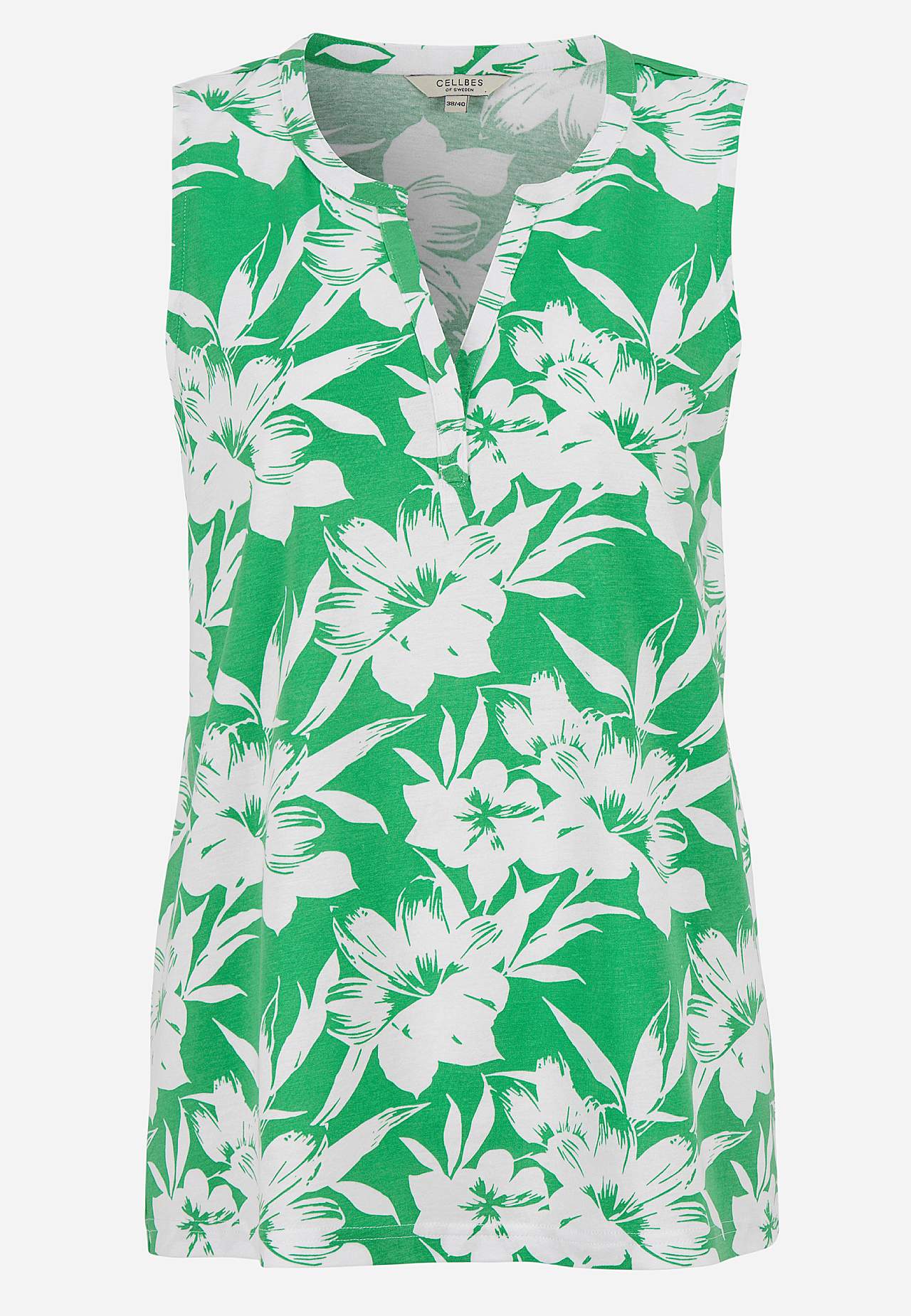 Ärmelloses Oberteil aus Bio-Baumwolle 2er-Pack