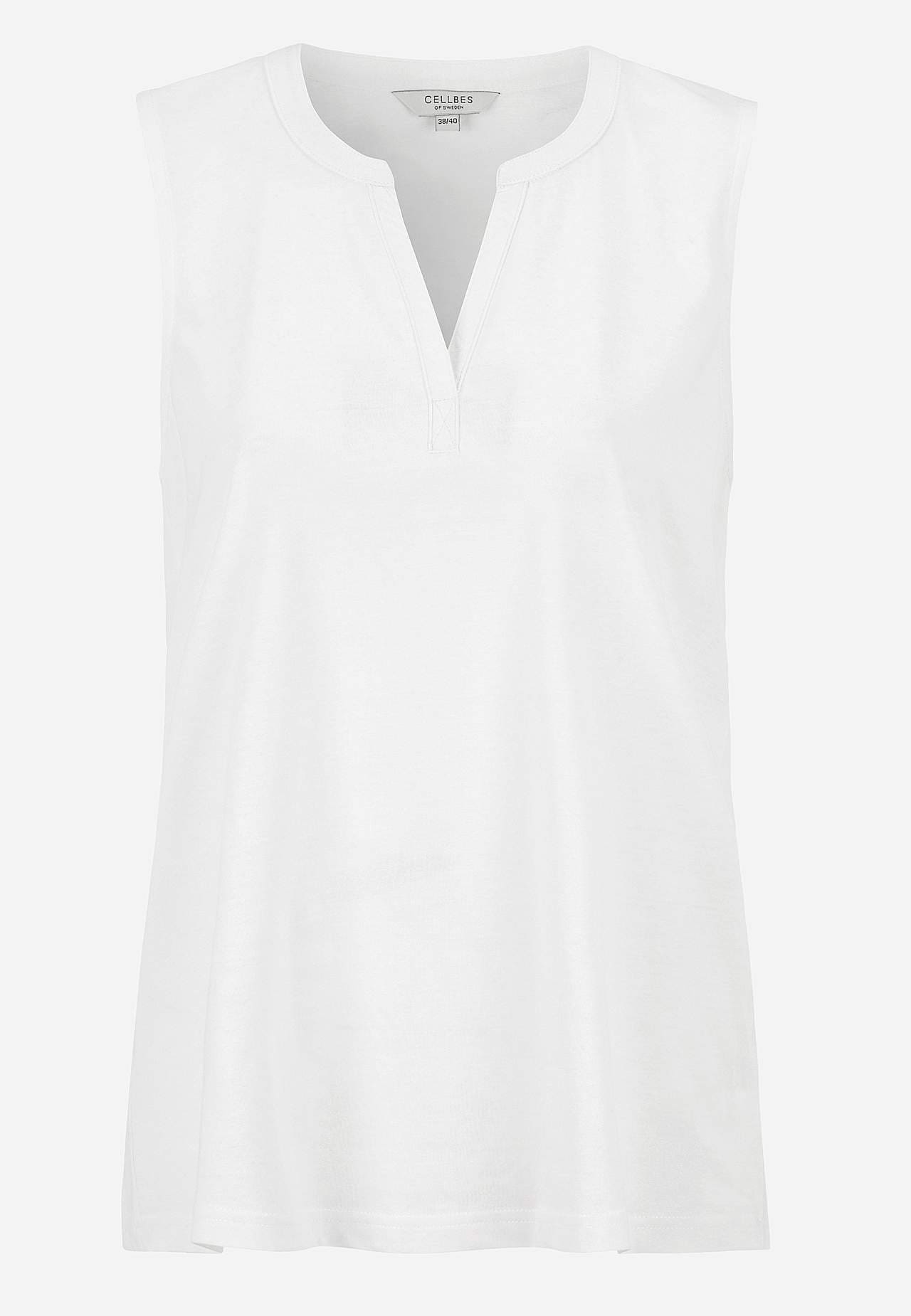 Ärmelloses Oberteil aus Bio-Baumwolle 2er-Pack