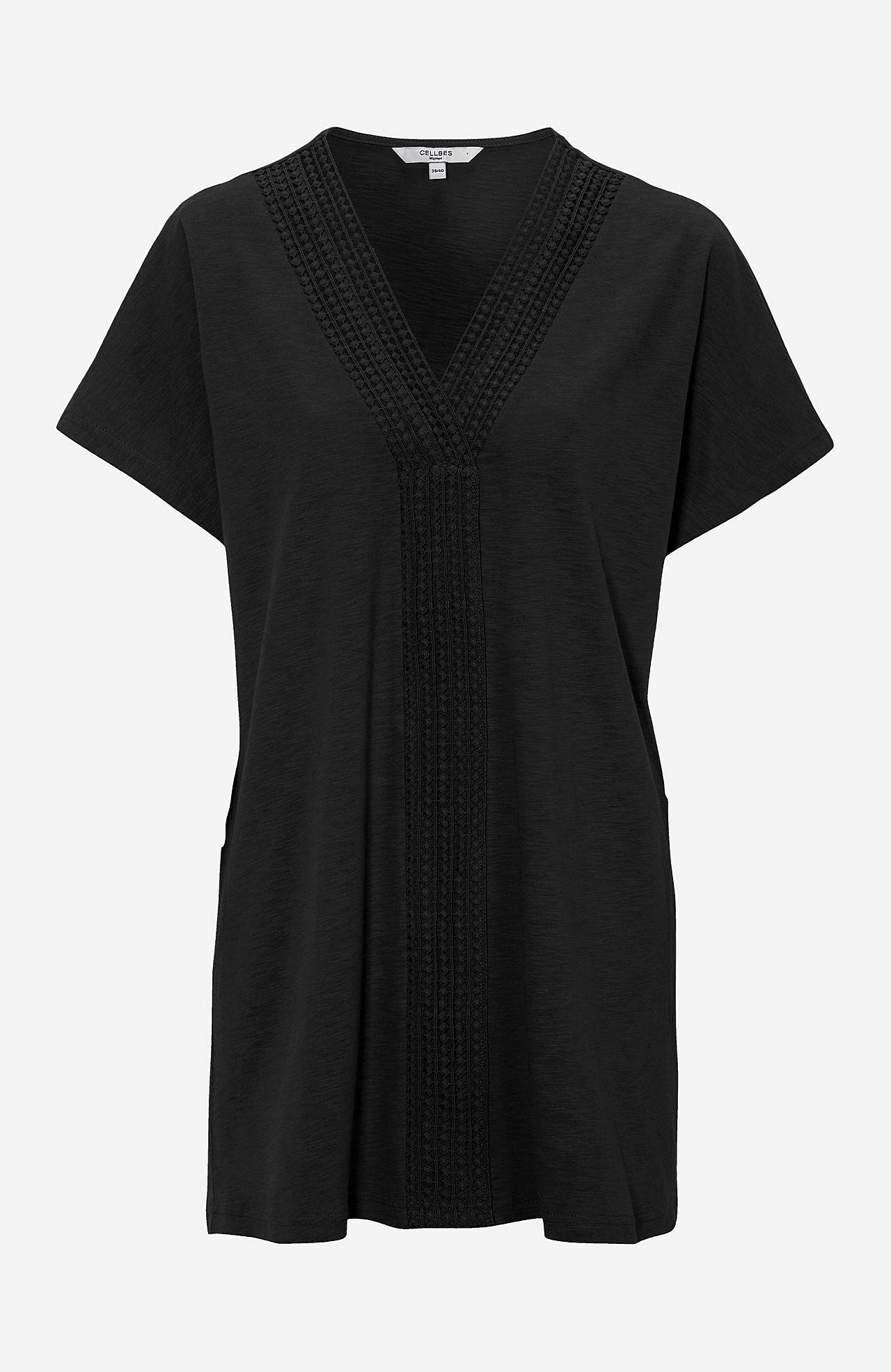 Kurzärmlige Jersey-Tunika
