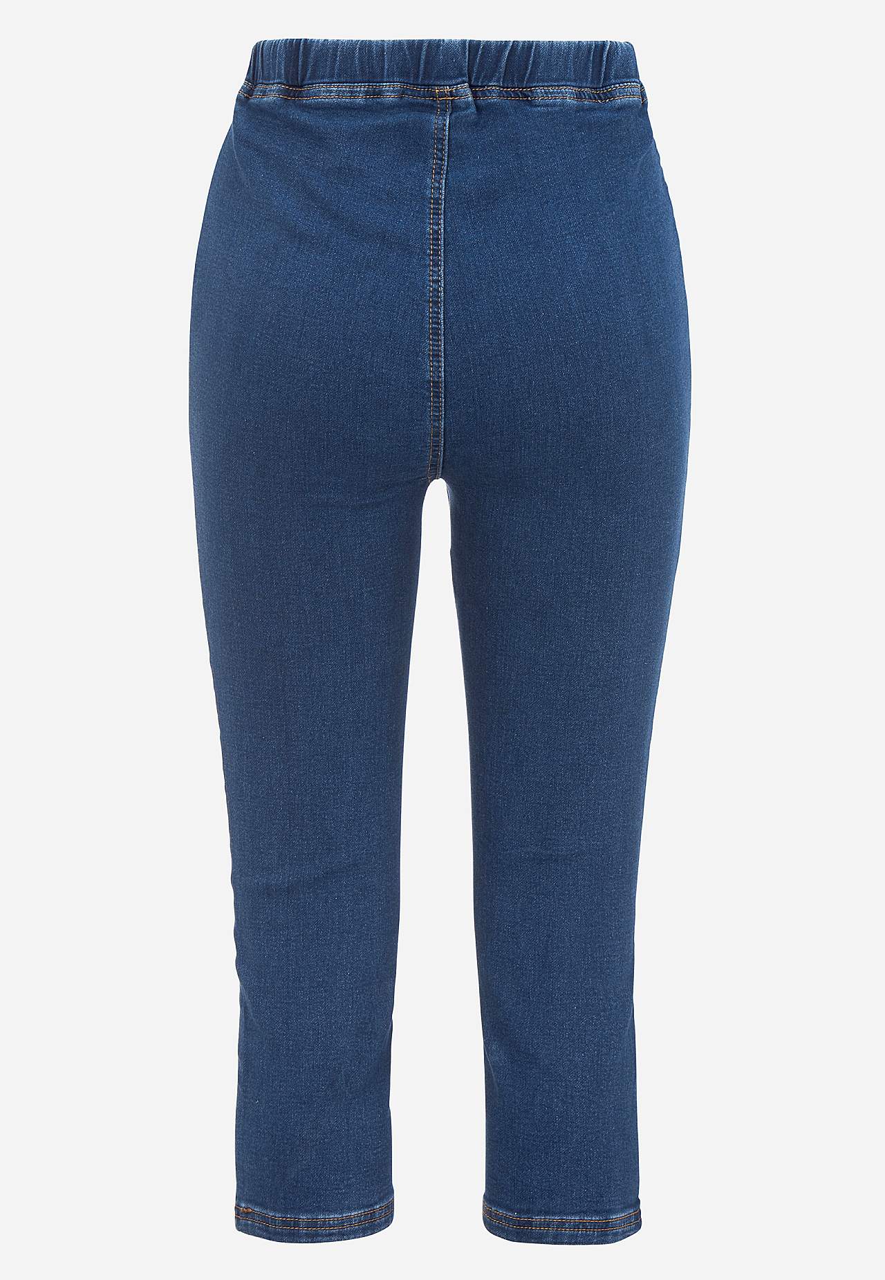 Capri-Leggings aus Denim Olga