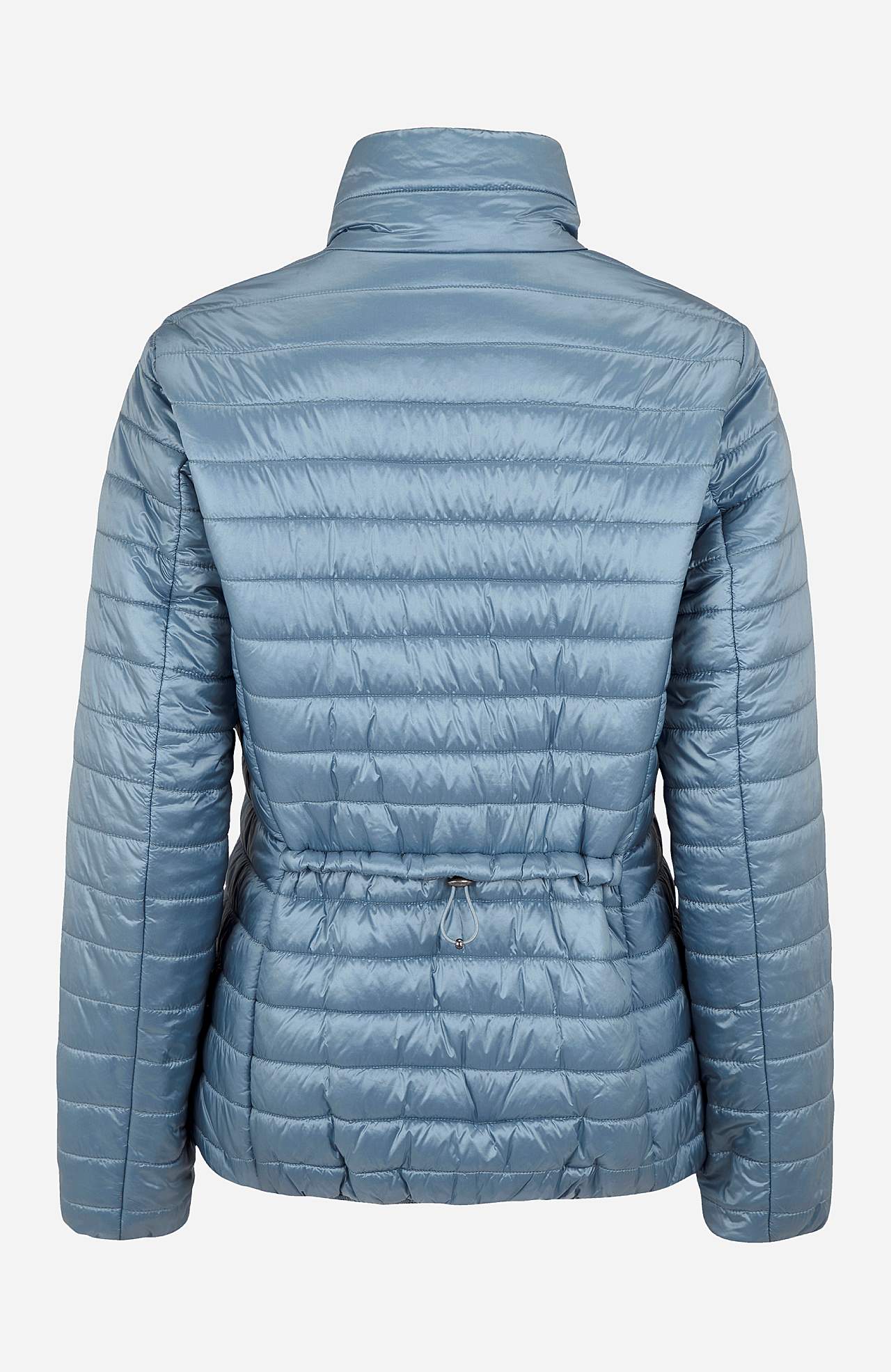 Schimmernde leichte Pufferjacke