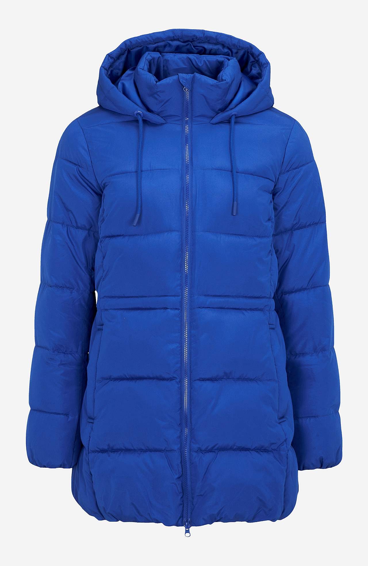 Warm gefütterte Jacke mit Kapuze