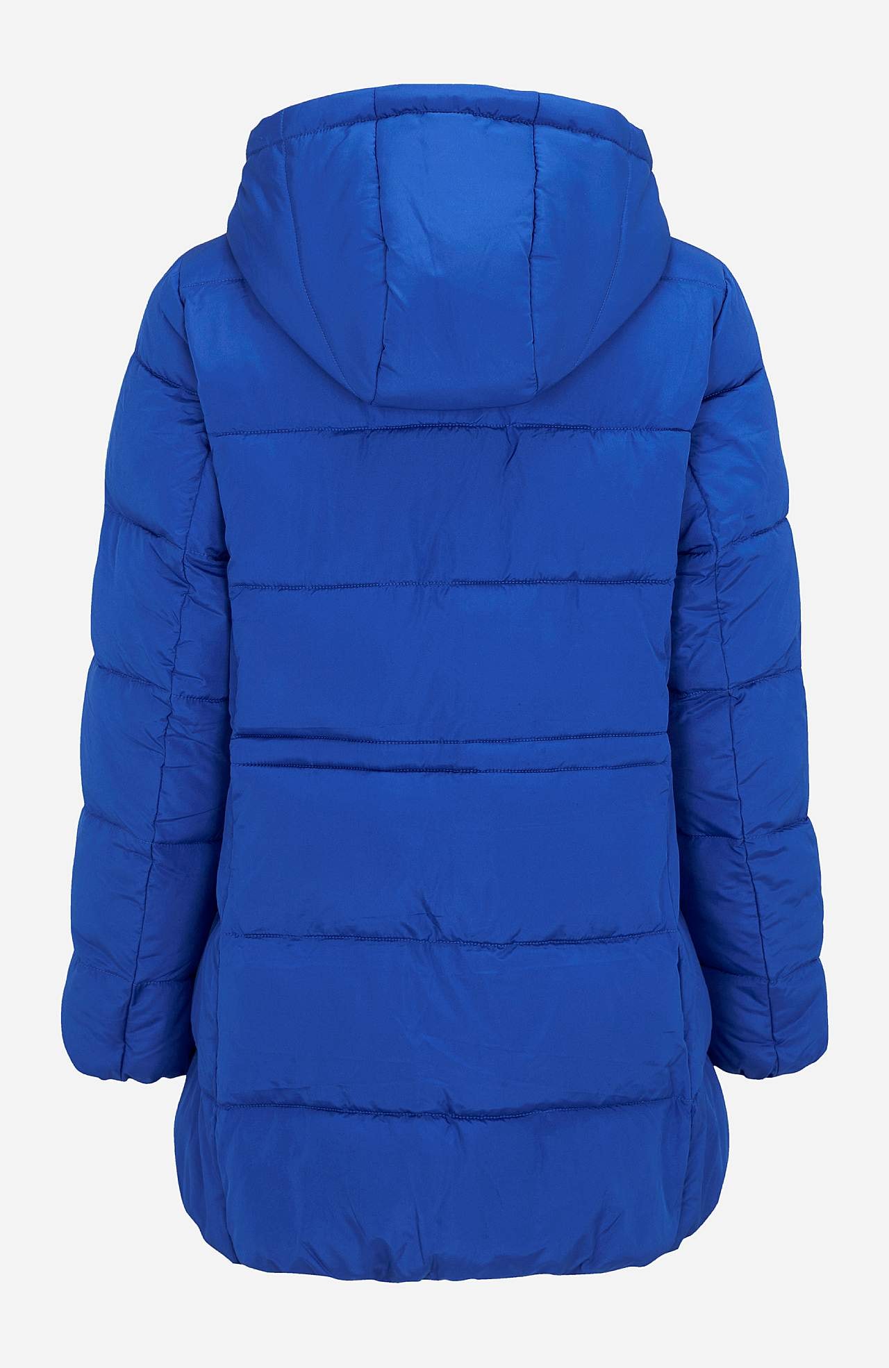 Warm gefütterte Jacke mit Kapuze