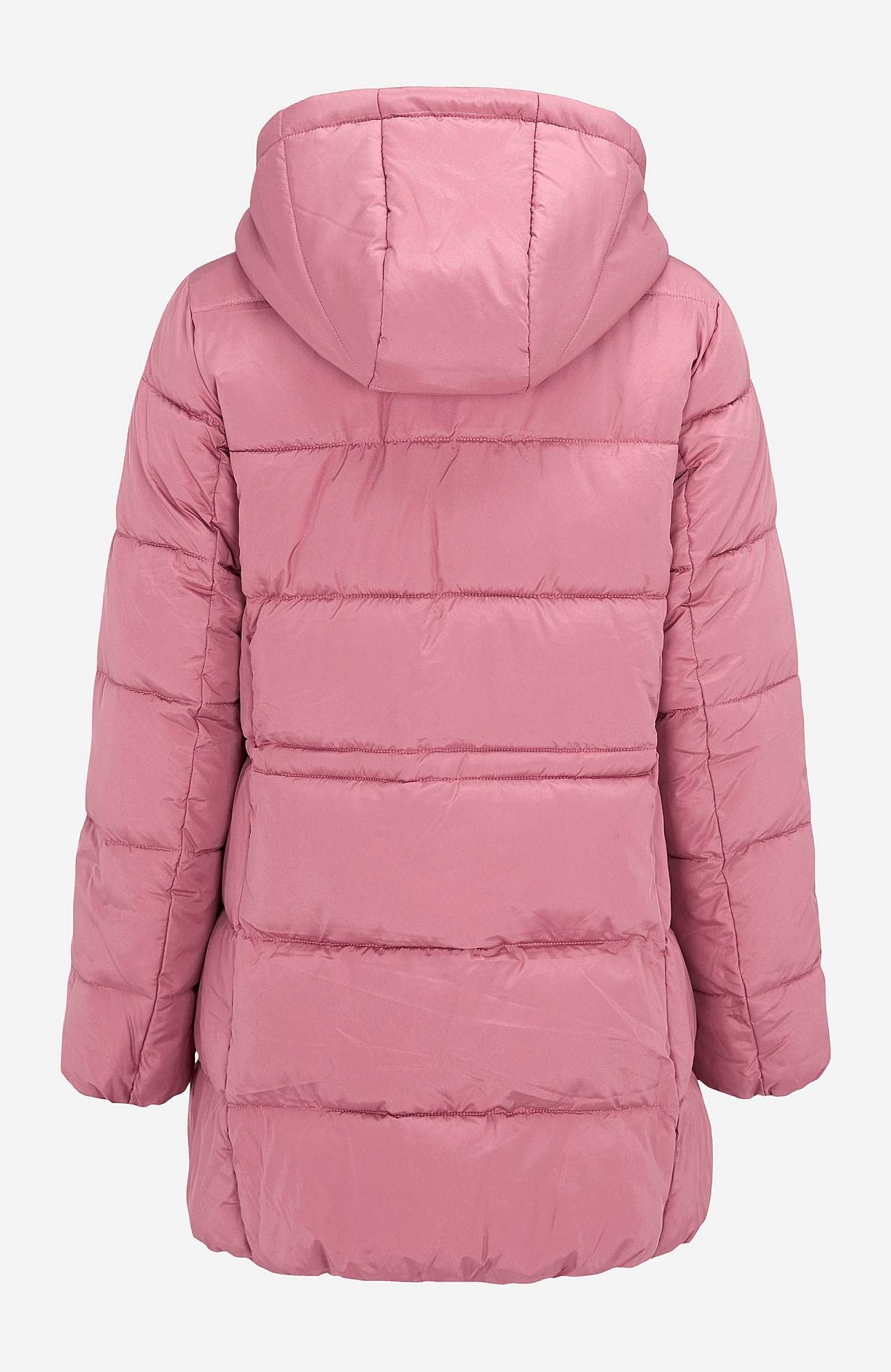 Warm gefütterte Jacke mit Kapuze