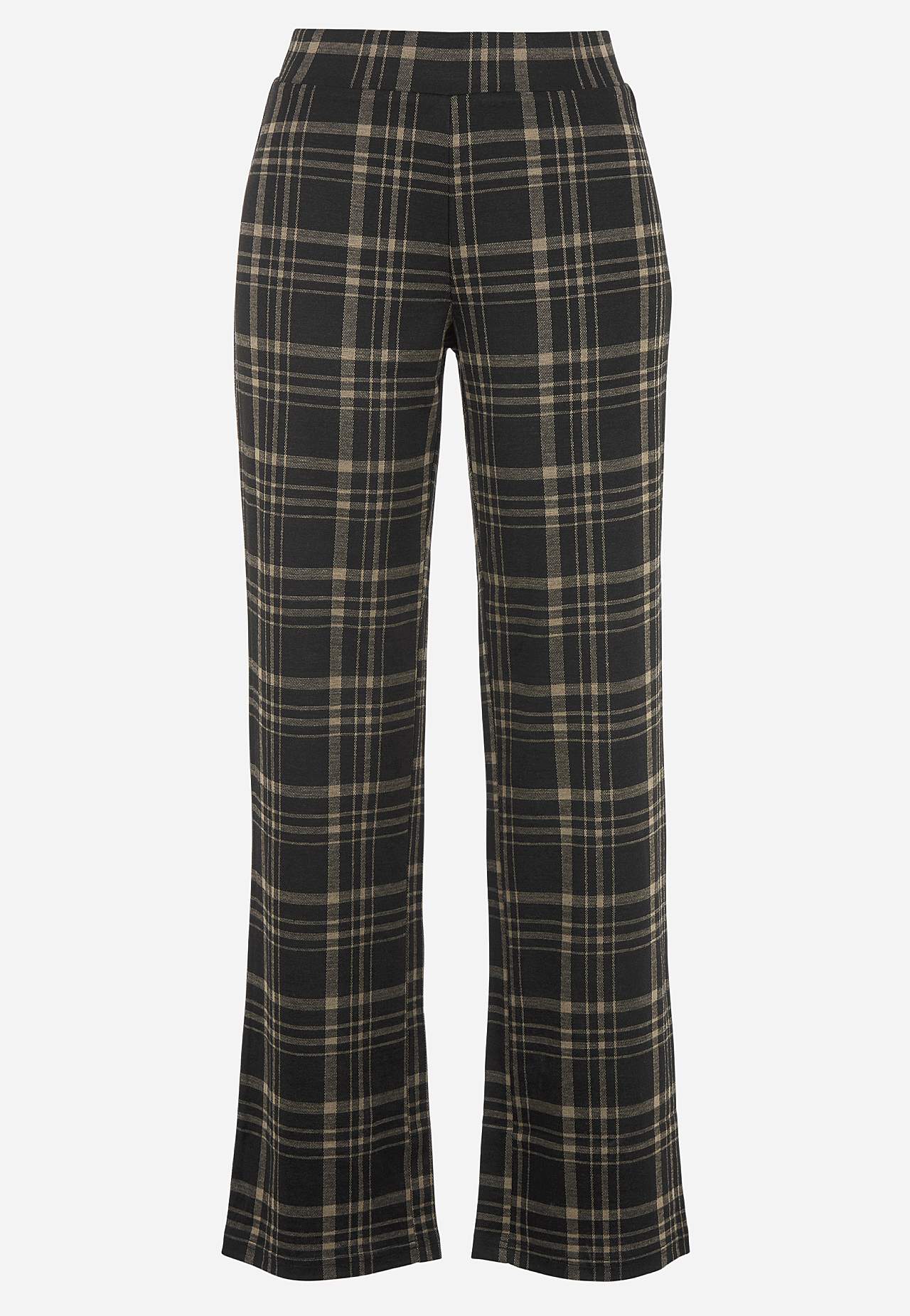 Jerseyhose mit geraden Beinen