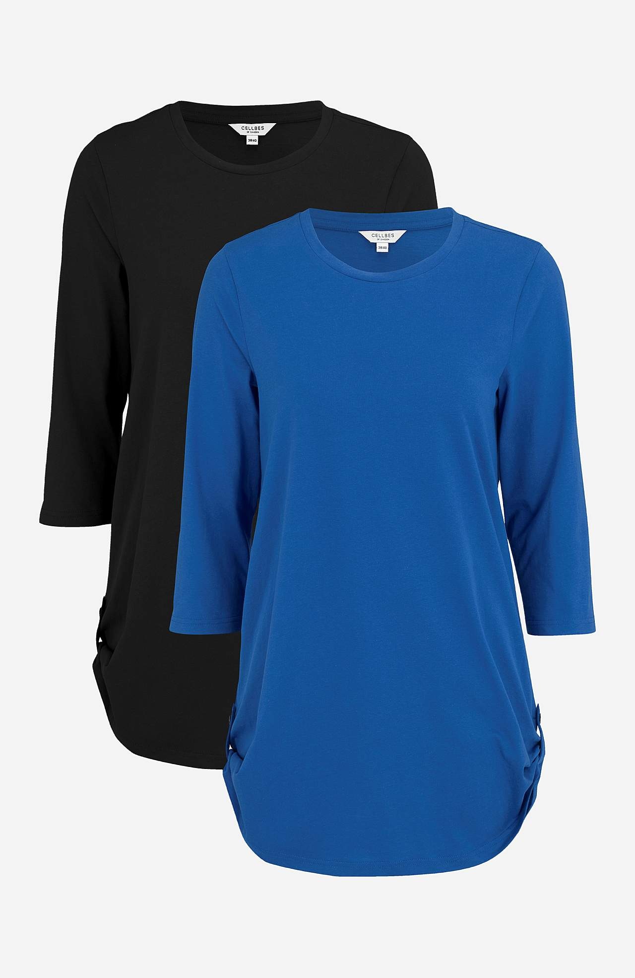 Jersey-Tunika mit 3/4-Ärmel 2er-Pack