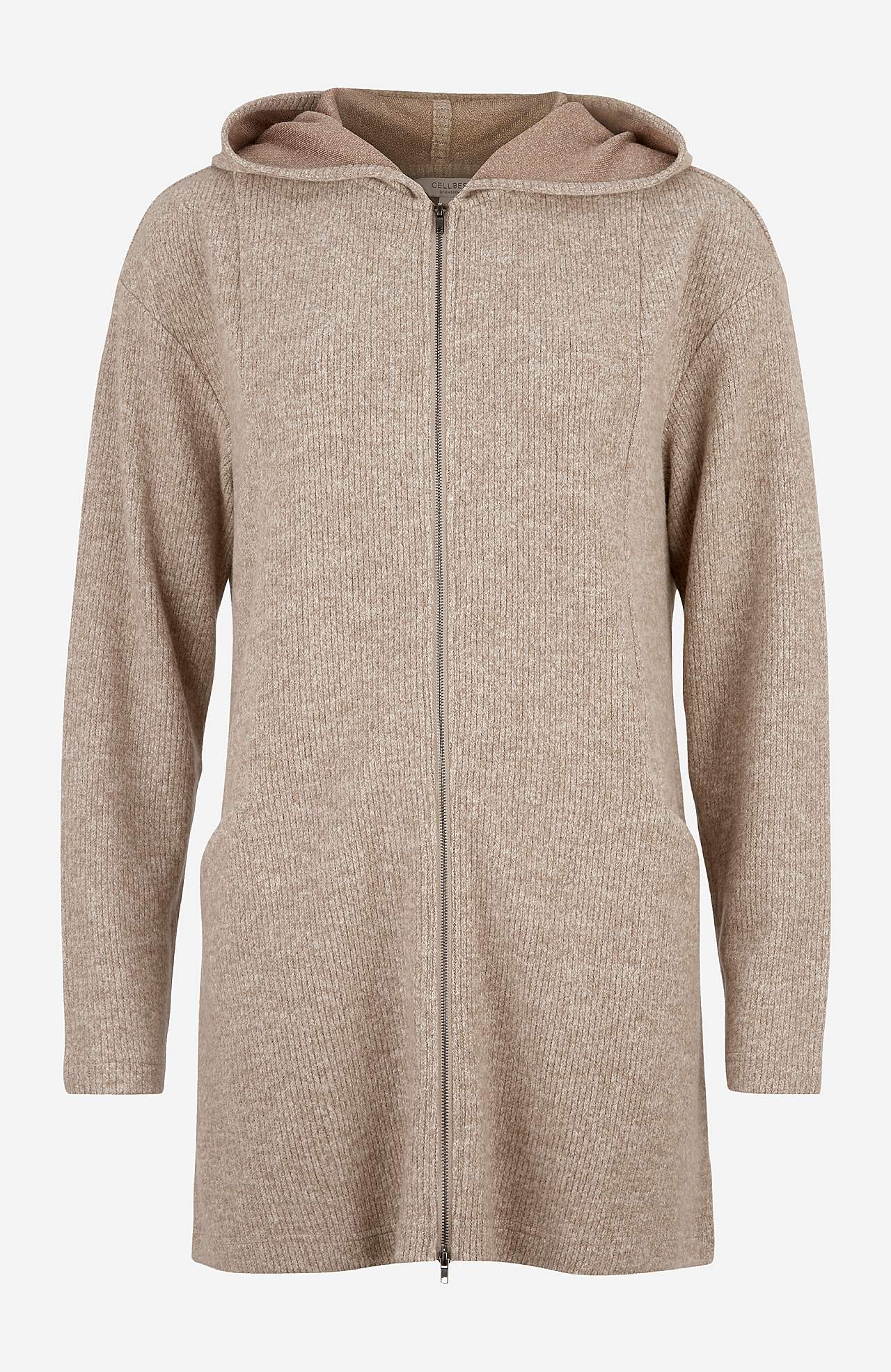 Super weicher langer Cardigan mit Taschen