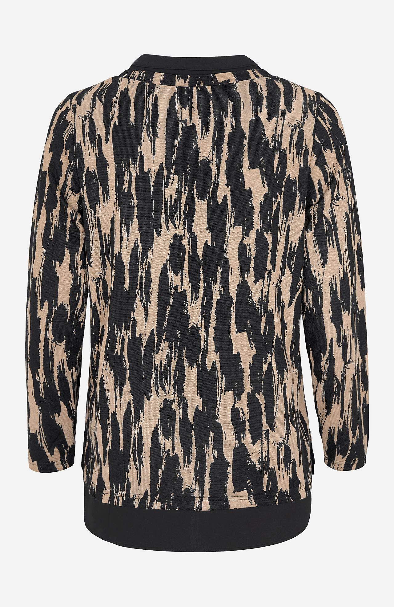 Gemustertes, 2 in 1 Jersey-Top
