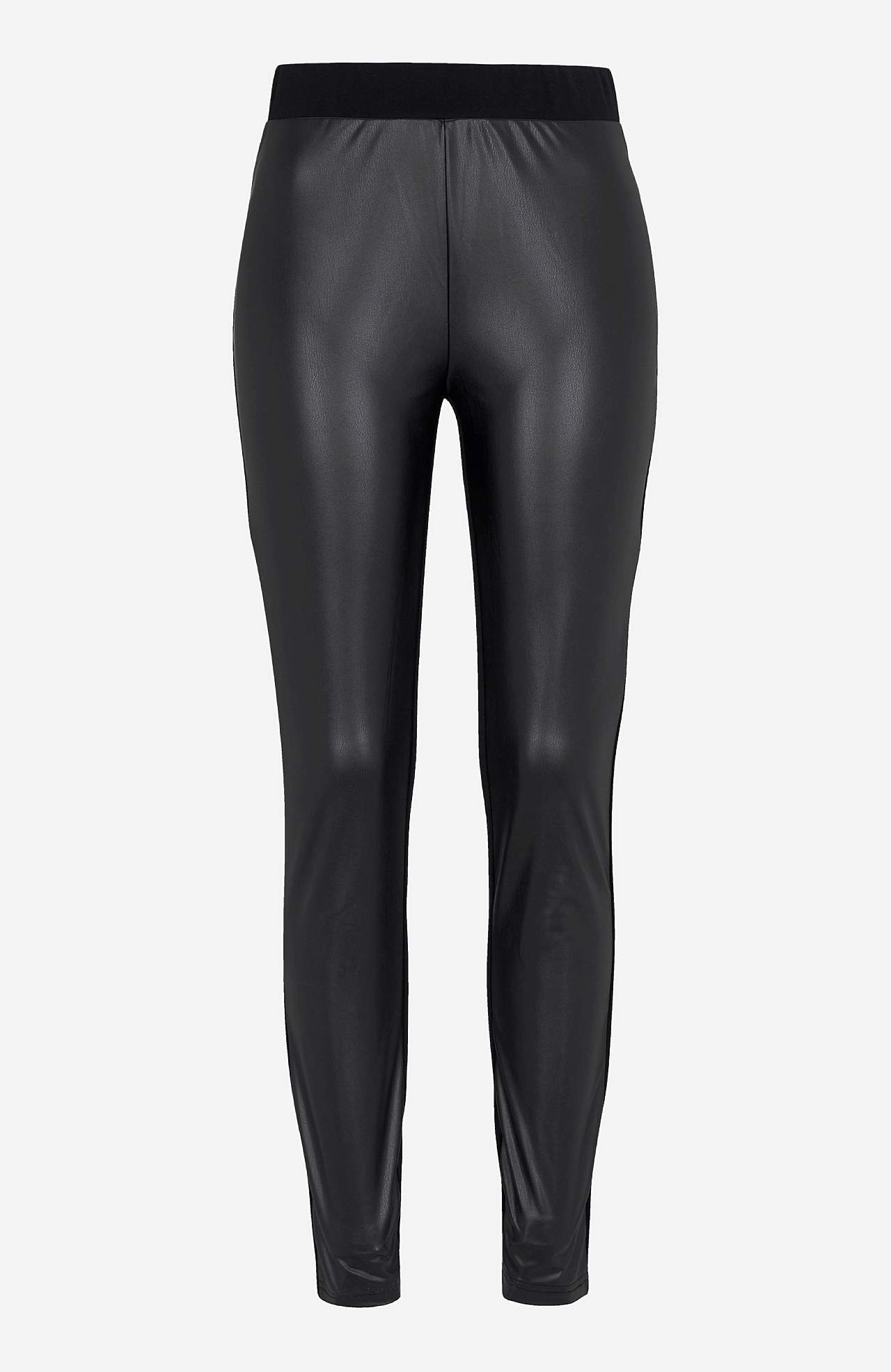 Leggings mit beschichtetem Vorderteil
