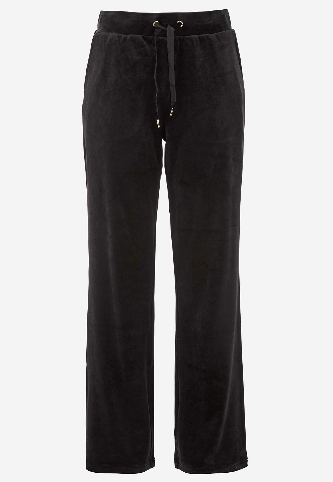 Zweiteiliges Velour-Set