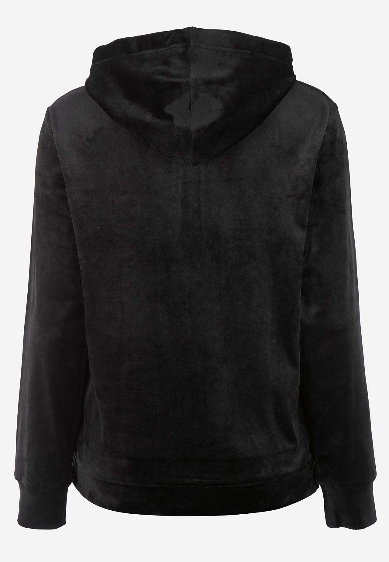 Zweiteiliges Velour-Set