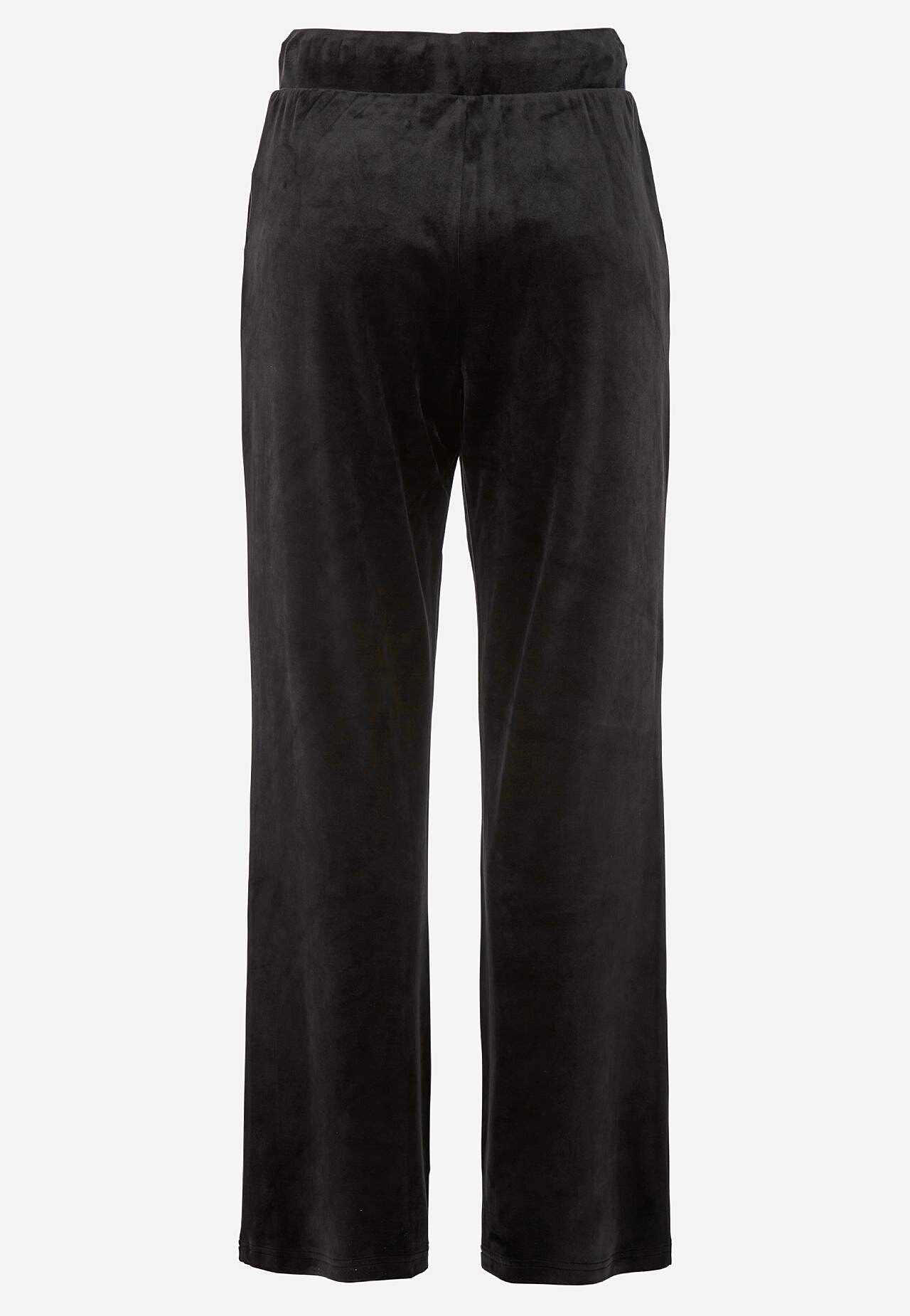 Zweiteiliges Velour-Set