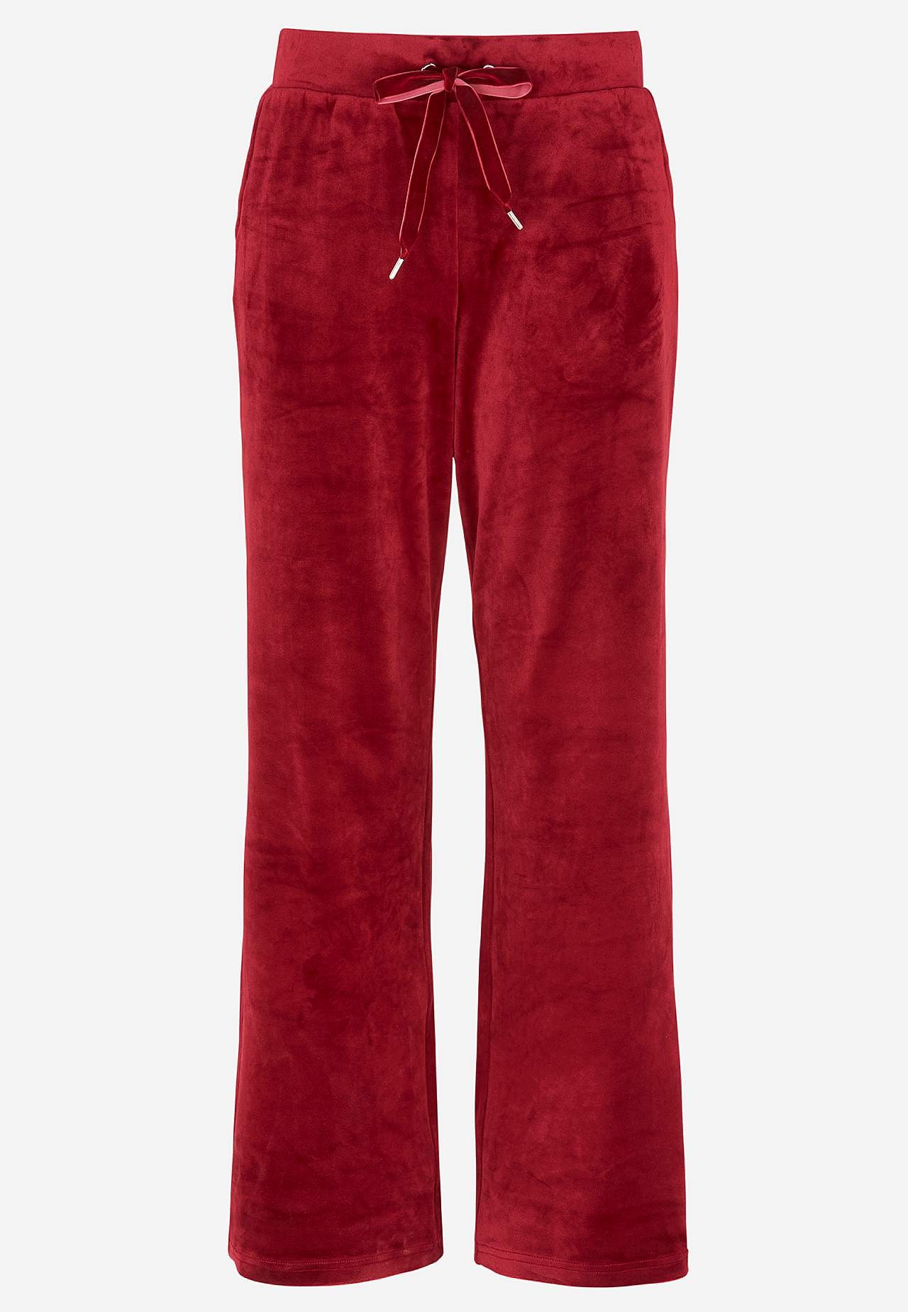 Zweiteiliges Velour-Set