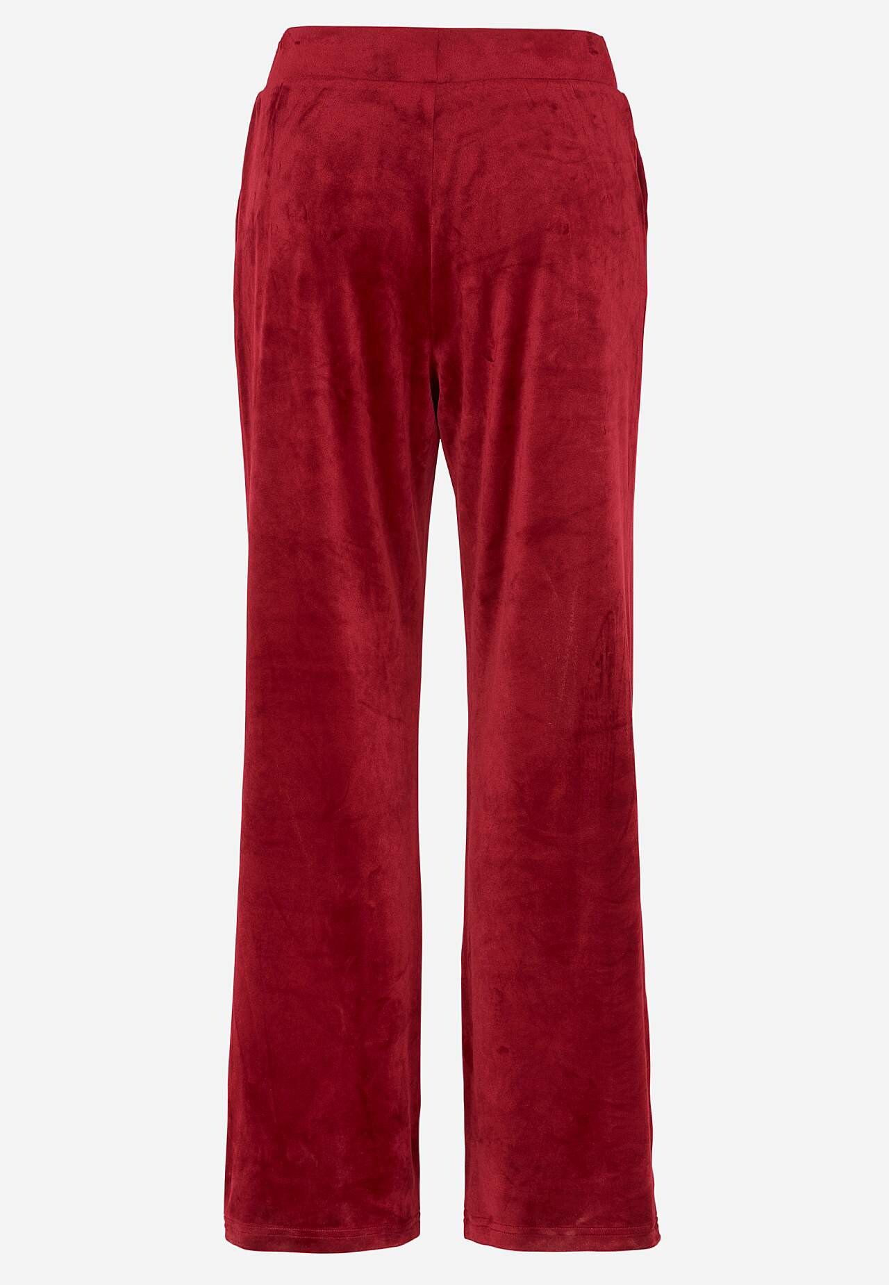 Zweiteiliges Velour-Set