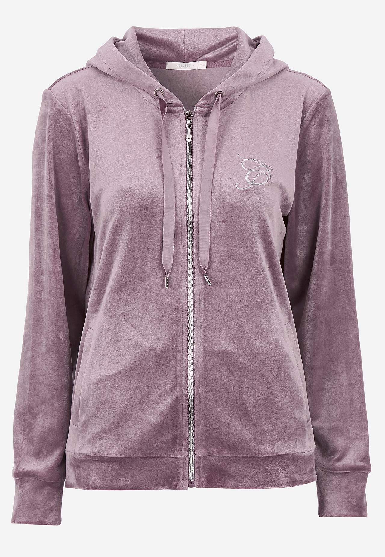 Zweiteiliges Velour-Set