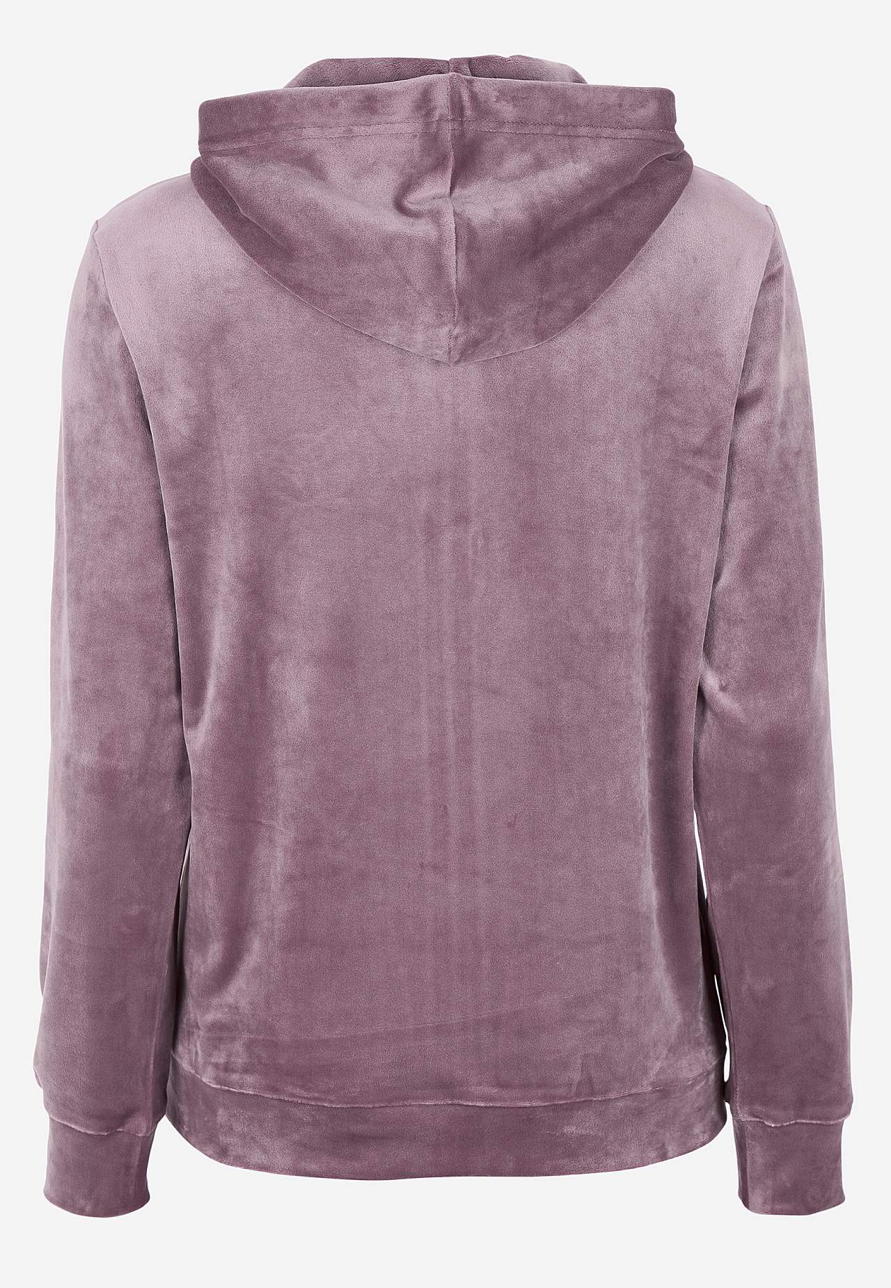 Zweiteiliges Velour-Set