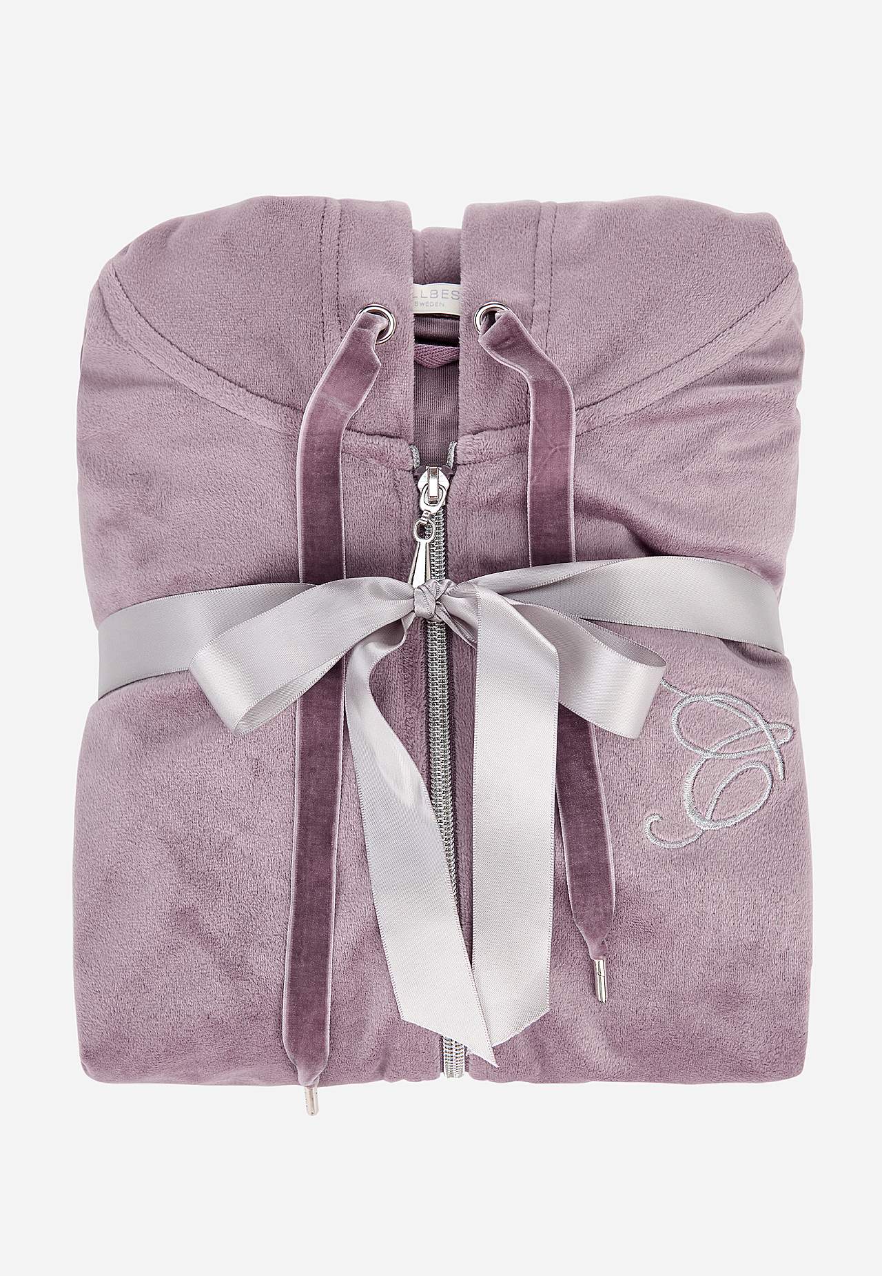Zweiteiliges Velour-Set