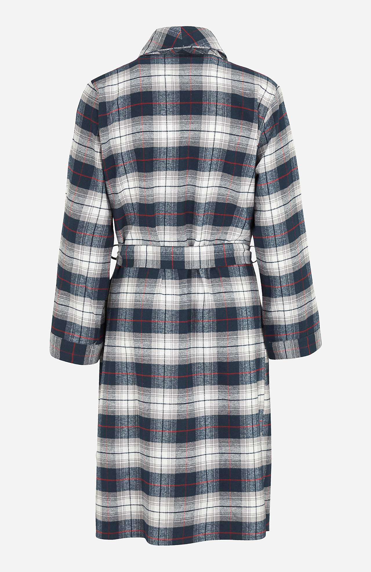Kariert Morgenrock aus Flanell