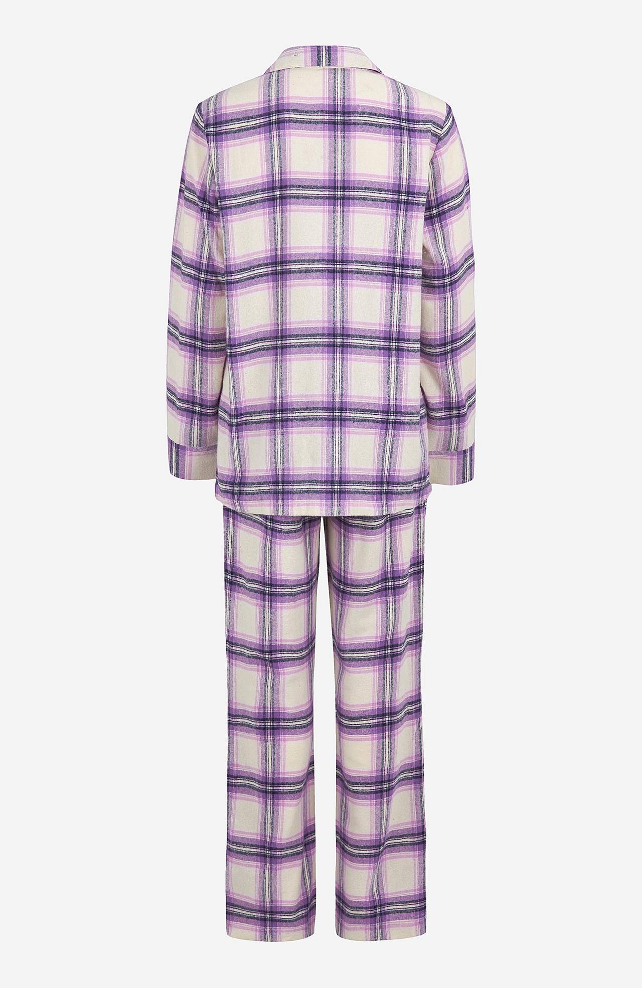Kariert Pyjama aus Flanell Felicia