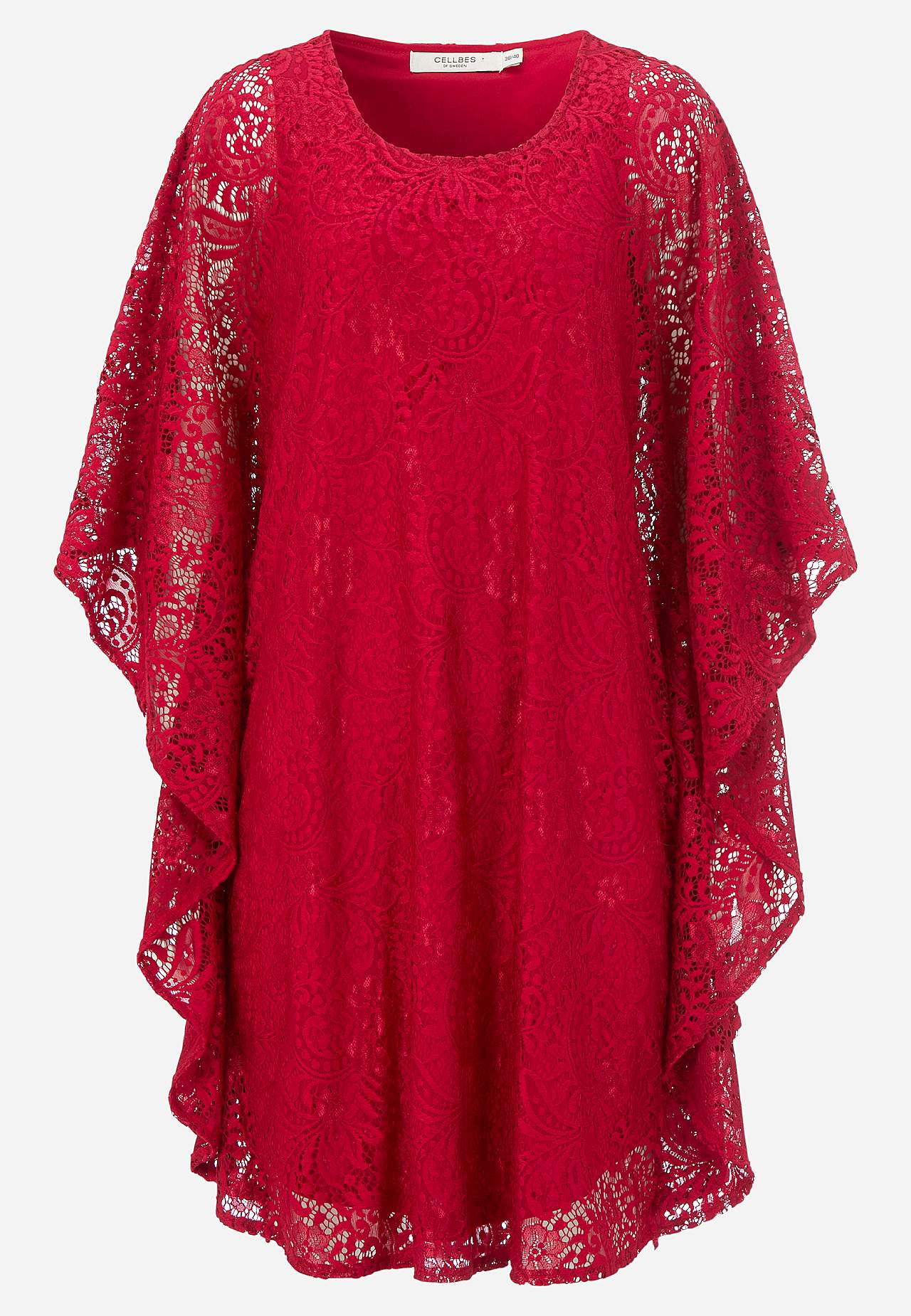 Kurzes Spitzenkleid