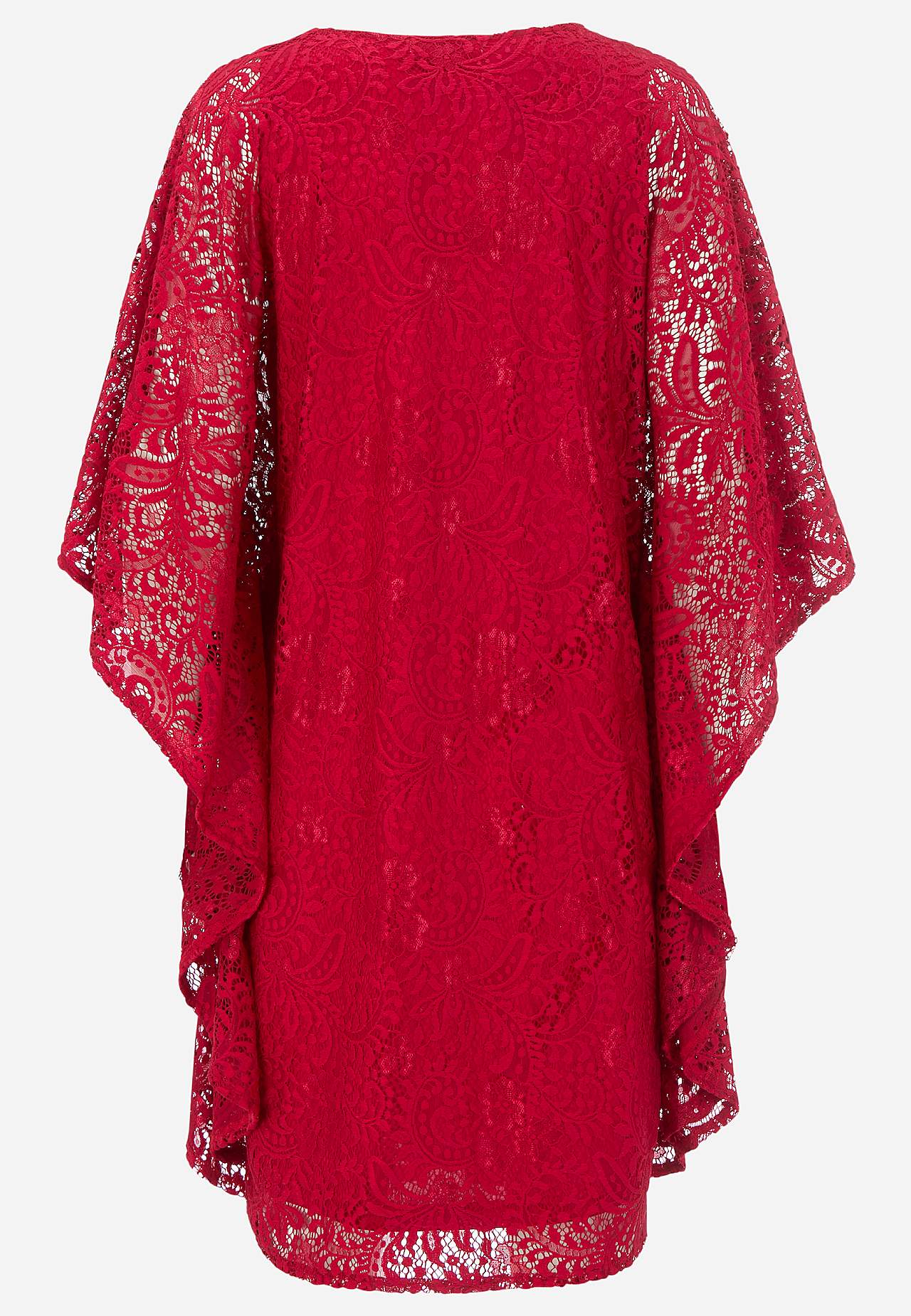 Kurzes Spitzenkleid