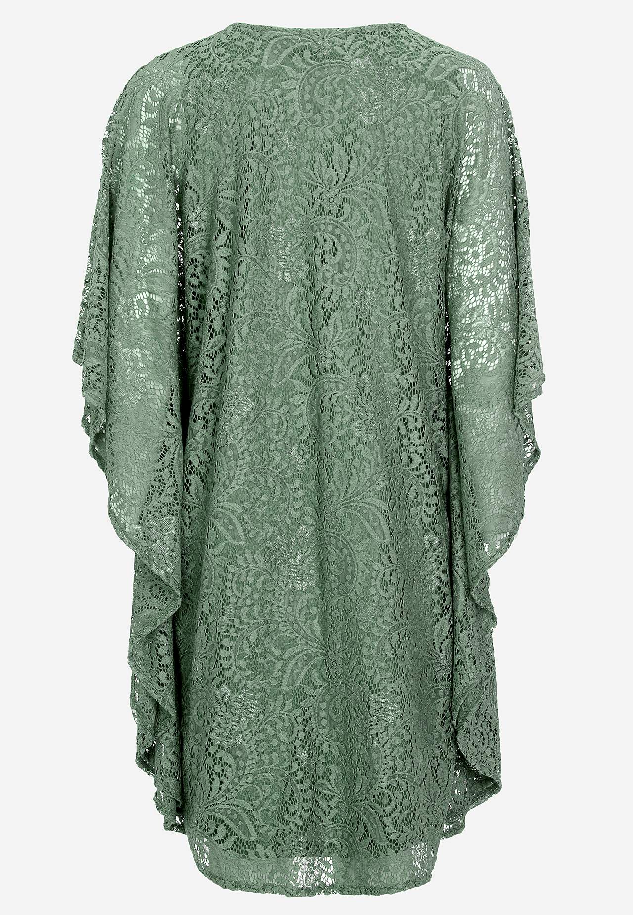 Kurzes Spitzenkleid