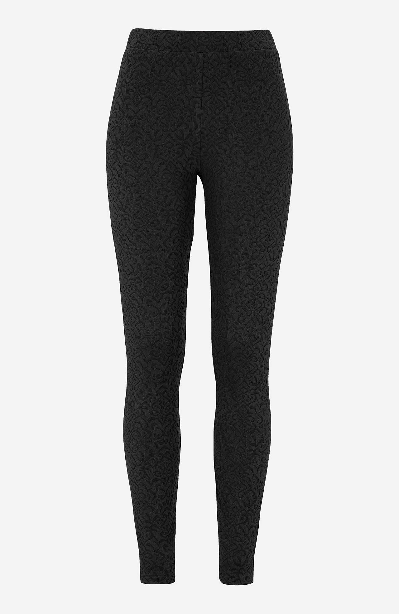 Leggings mit Strukturmuster