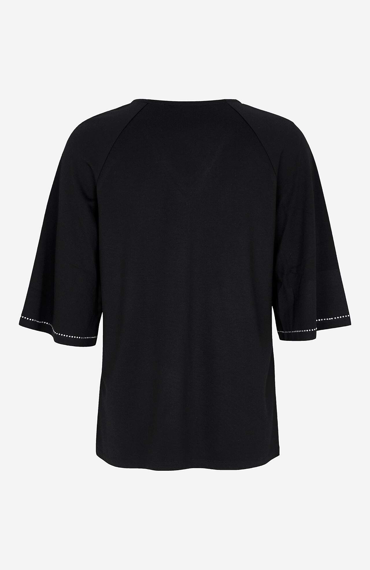 Jersey-Top mit Strass-Details Barbara