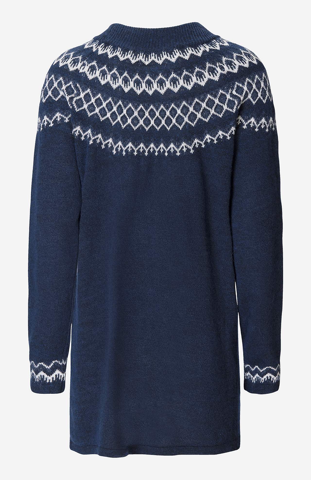 Jacquardgemusterter Pullover Jacqueline