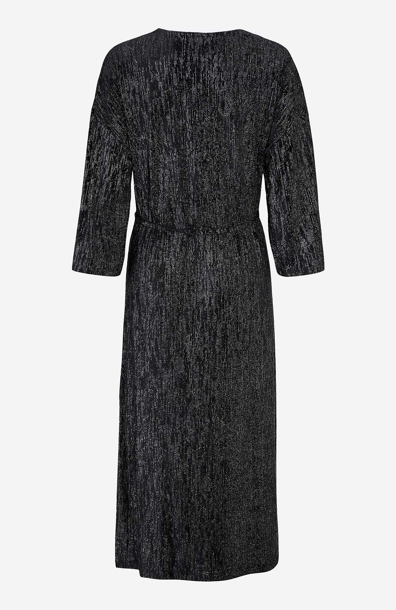 Glänzendes Jerseykleid