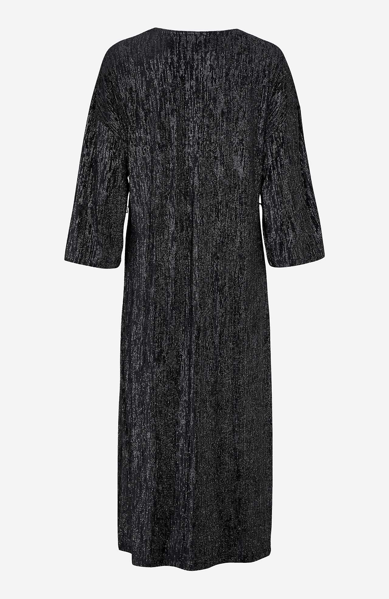 Glänzendes Jerseykleid